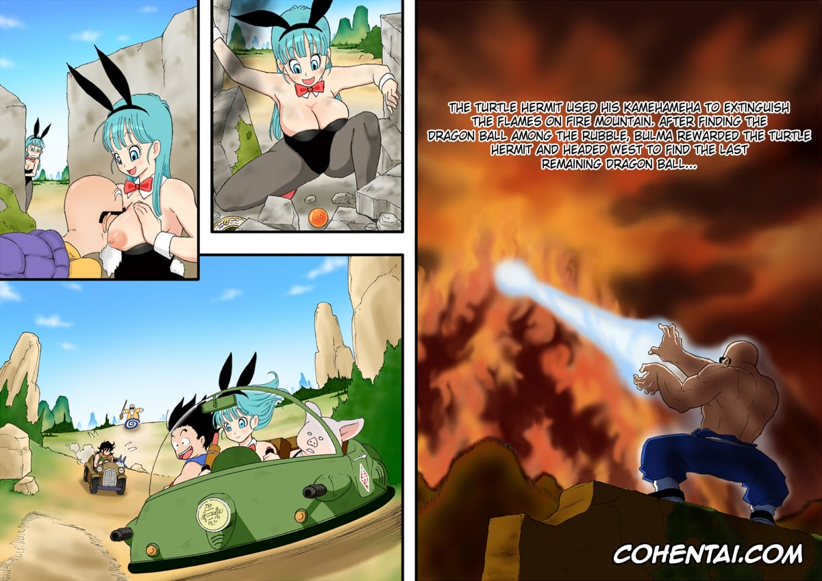 Dragon Ball hentai, Bulma Briefs hentai, Master Roshi hentai, Danganball Kanzen Mousou Han 04 (Dragon Ball), pagina 3