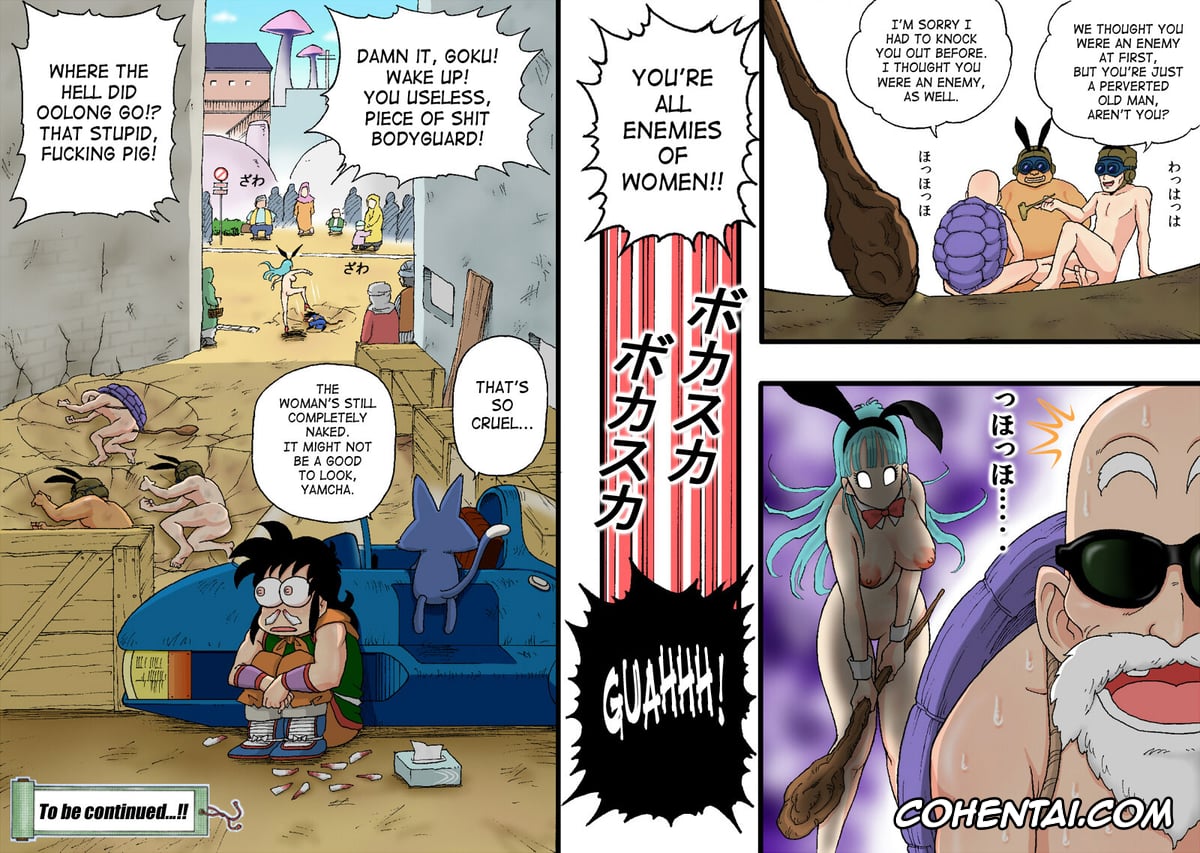 Dragon Ball hentai, Bulma Briefs hentai, Master Roshi hentai, Danganball Kanzen Mousou Han 04 (Dragon Ball), pagina 39