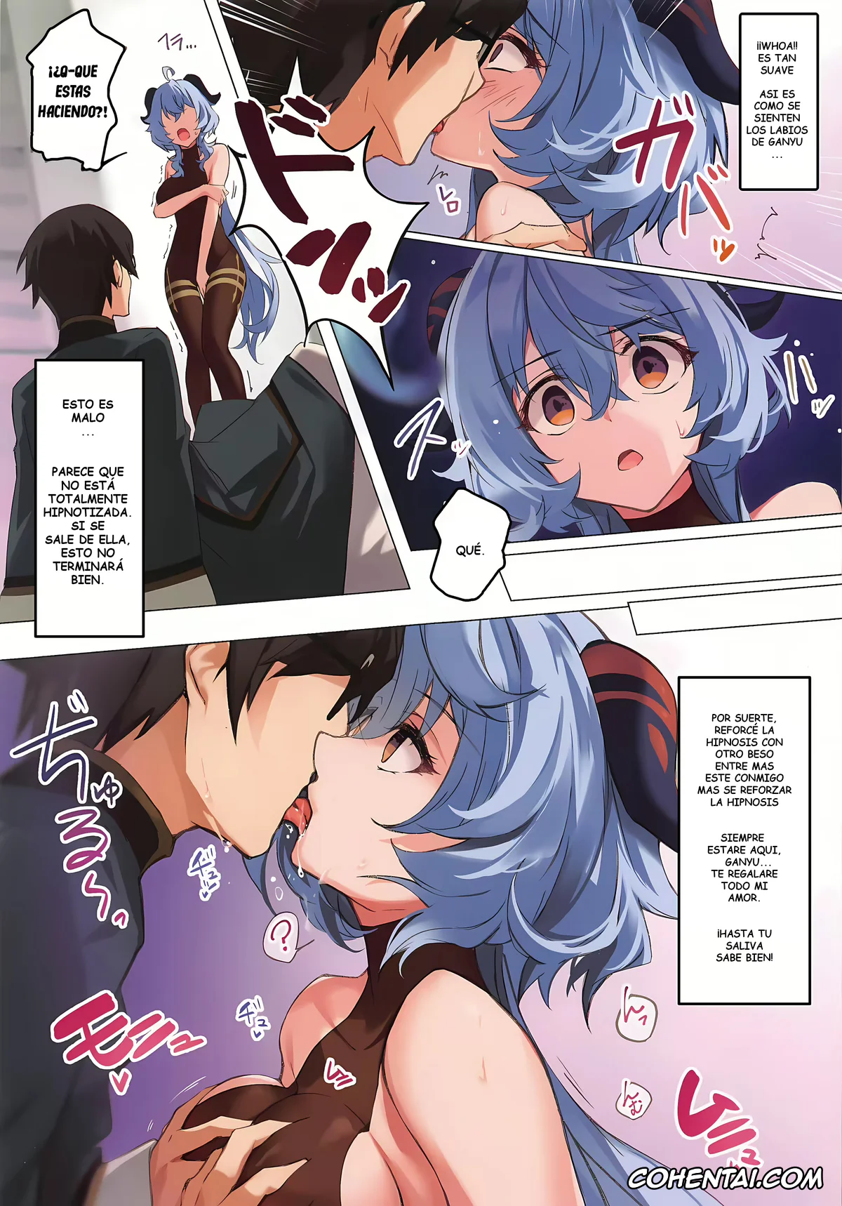 Genshin Impact xxx, Ganyu xxx, Icha Love Ganyu-sama ~Saimin o Soete~ (Genshin Impact), pagina 4