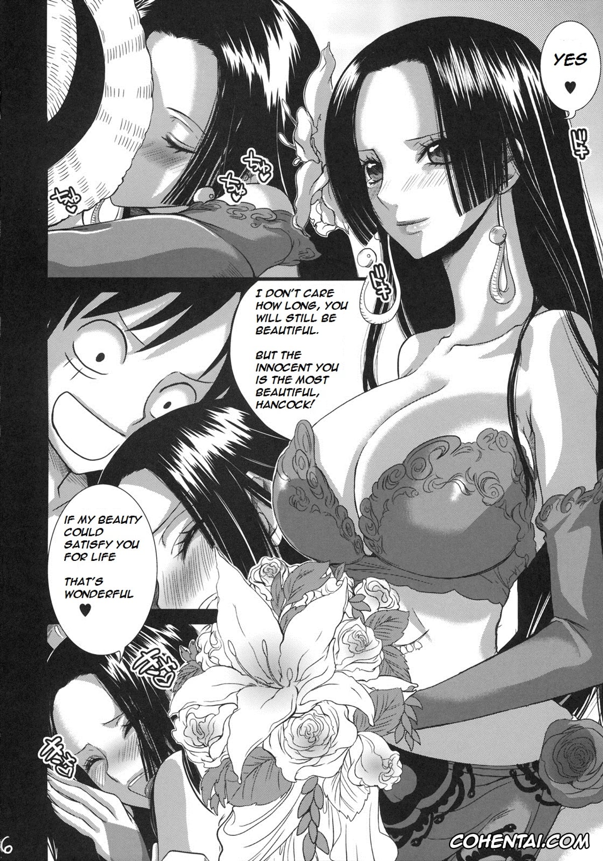 One Piece porno, Boa Hancock porno, Monkey D. Luffy porno, Renai Mousou (One Piece), pagina 5