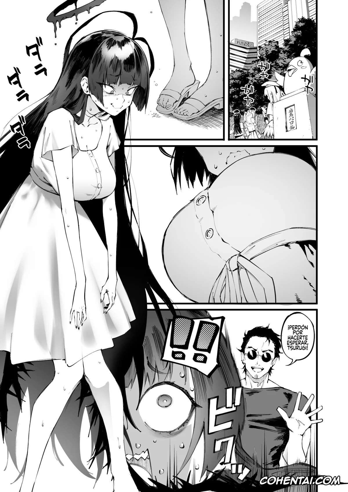 Blue Archive hentai, Sensei hentai, Tsurugi Kenzaki hentai, Tsurugi datte Seishun shitai (Blue Archive), pagina 3