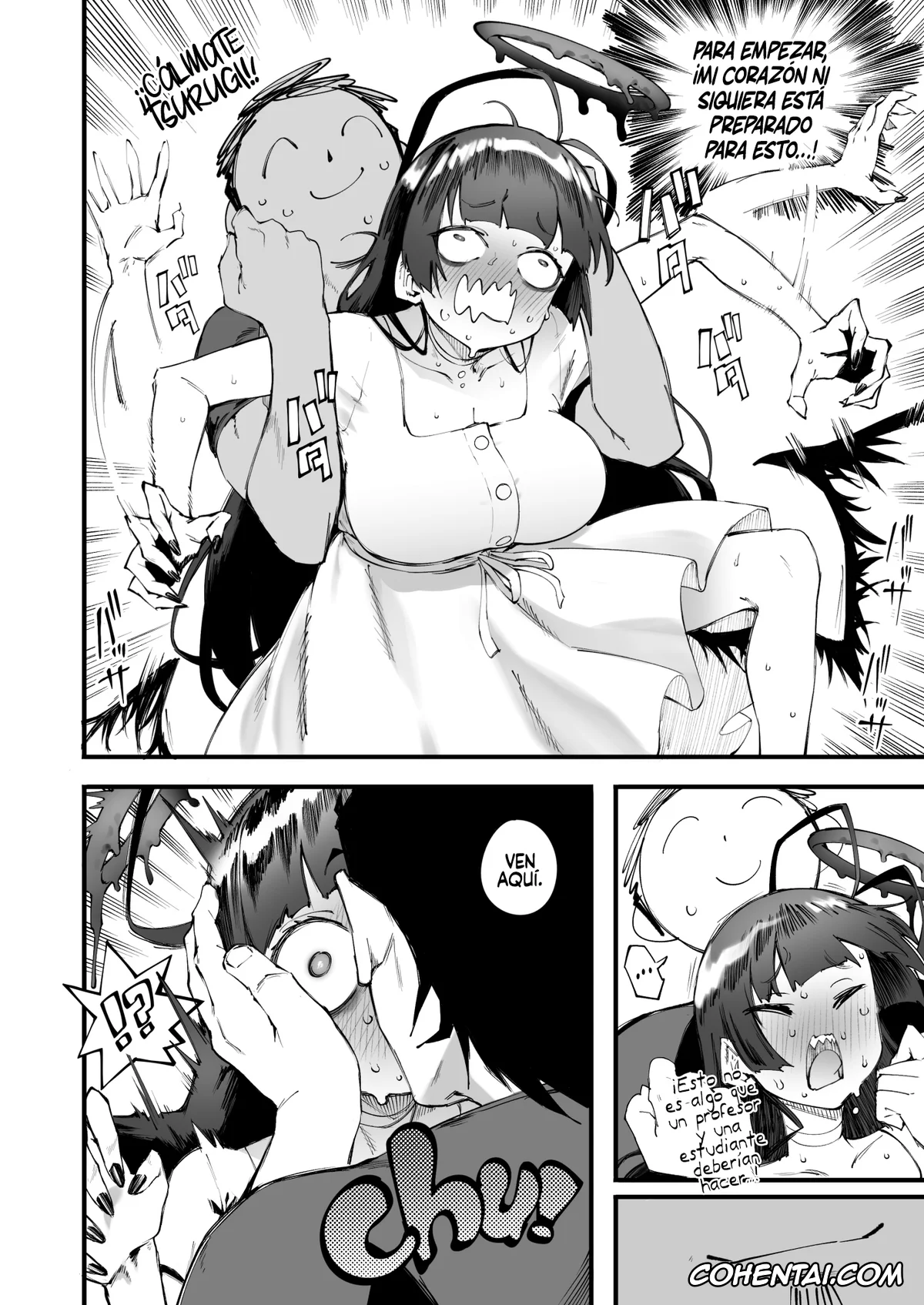 Blue Archive xxx, Sensei xxx, Tsurugi Kenzaki xxx, Tsurugi datte Seishun shitai (Blue Archive), pagina 16