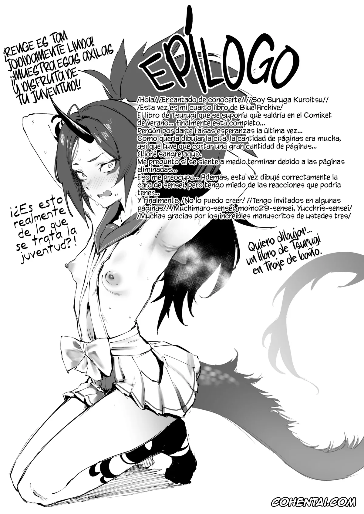 Blue Archive hentai, Sensei hentai, Tsurugi Kenzaki hentai, Tsurugi datte Seishun shitai (Blue Archive), pagina 39