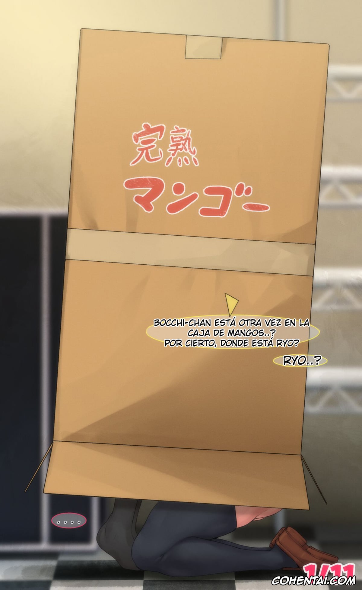 Bocchi the Rock! porno, Hitori Gotou porno, Ryou Yamada porno, Bocchi & Rio in a box (Bocchi the Rock!), pagina 2