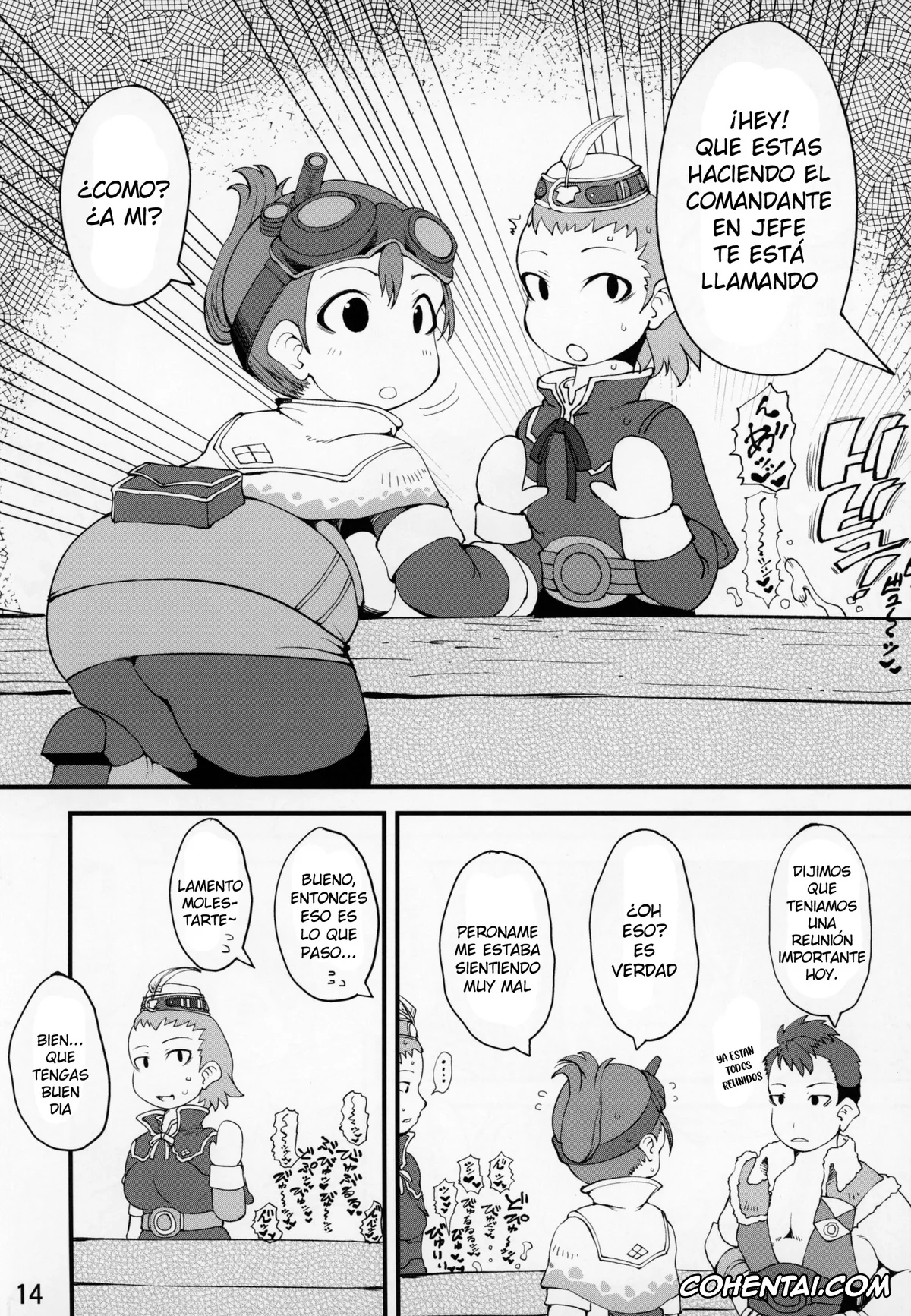 Monster Hunter xxx, Katsuyoku no Uketsukejou (Monster Hunter), pagina 13