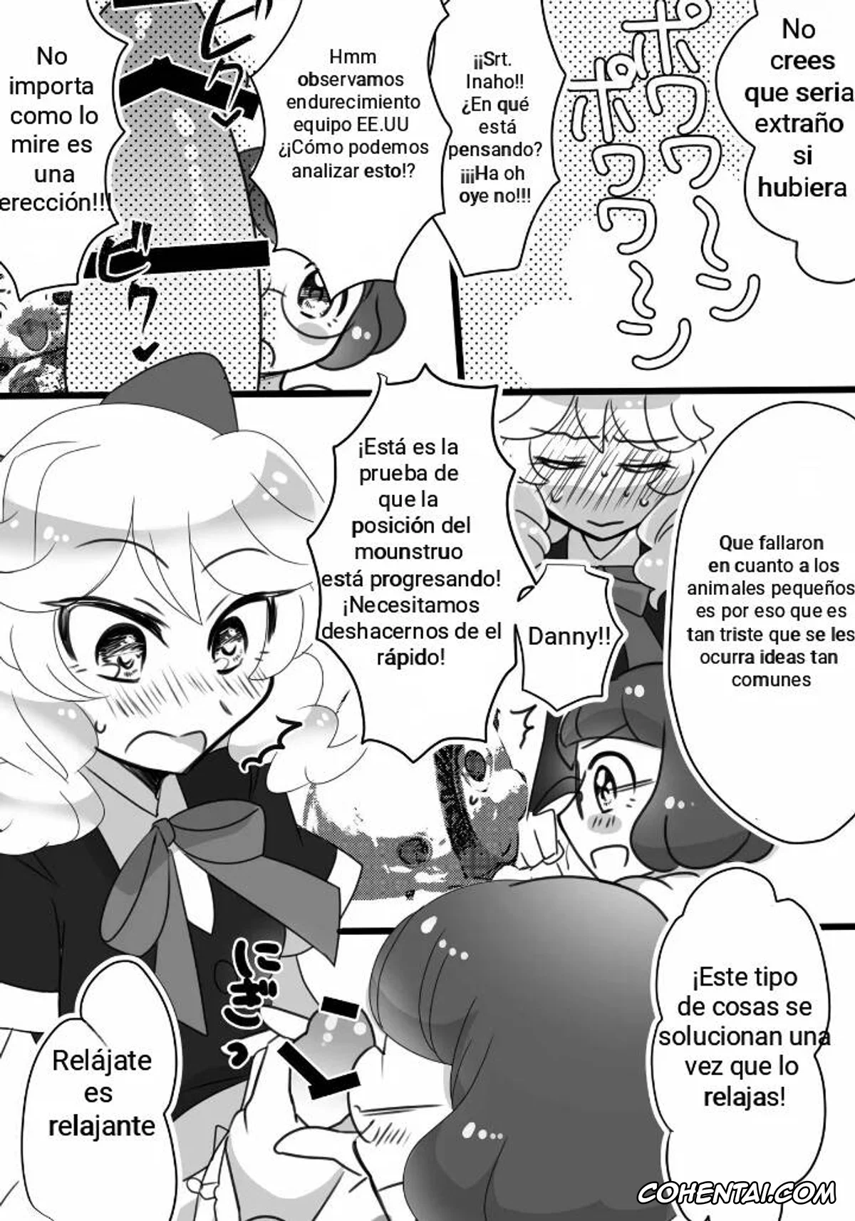 Youkai Watch hentai, Inaho Misora hentai, Kirara Hoshikaze hentai, Kirara-chin VS InaUSA Chinchin Tanteisha (Youkai Watch), pagina 3