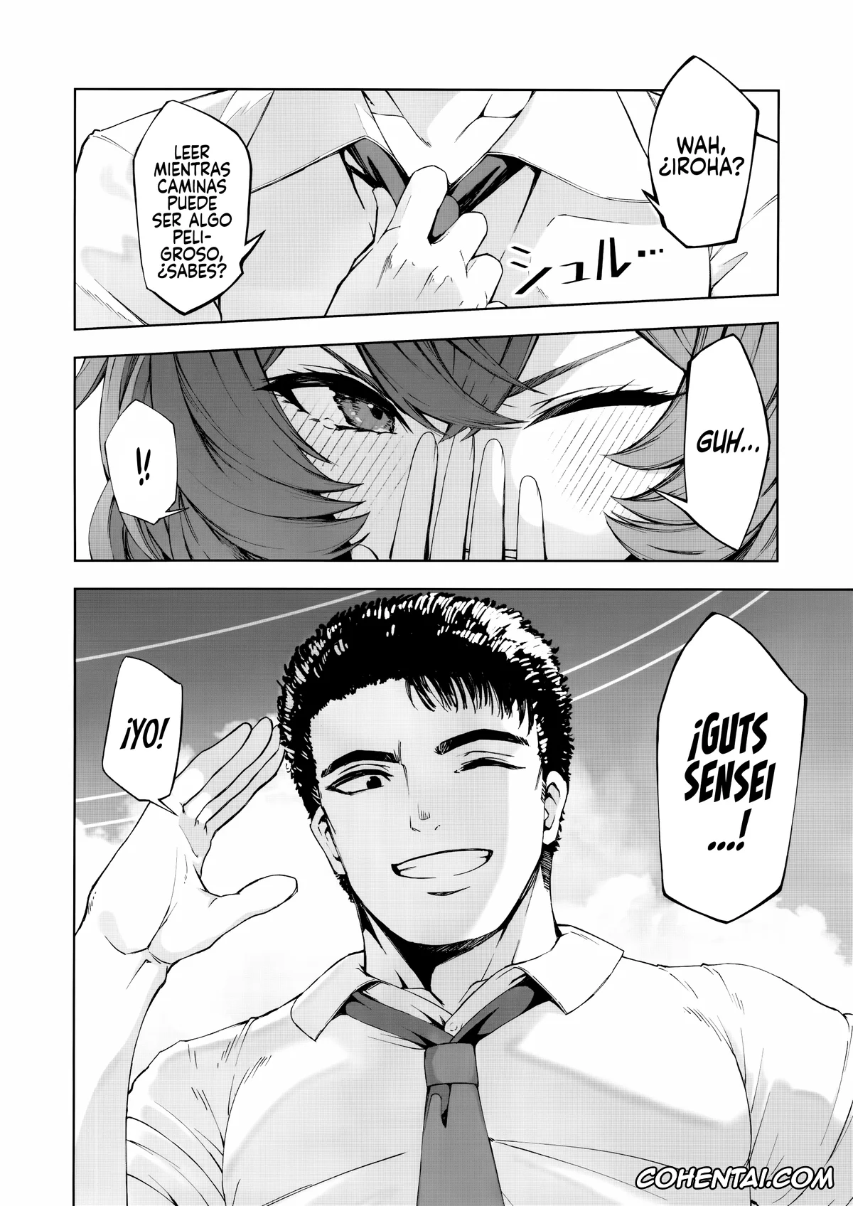 Blue Archive hentai, Iroha Natsume hentai, Sensei hentai, Iiwake wa Sochira de (Blue Archive), pagina 3