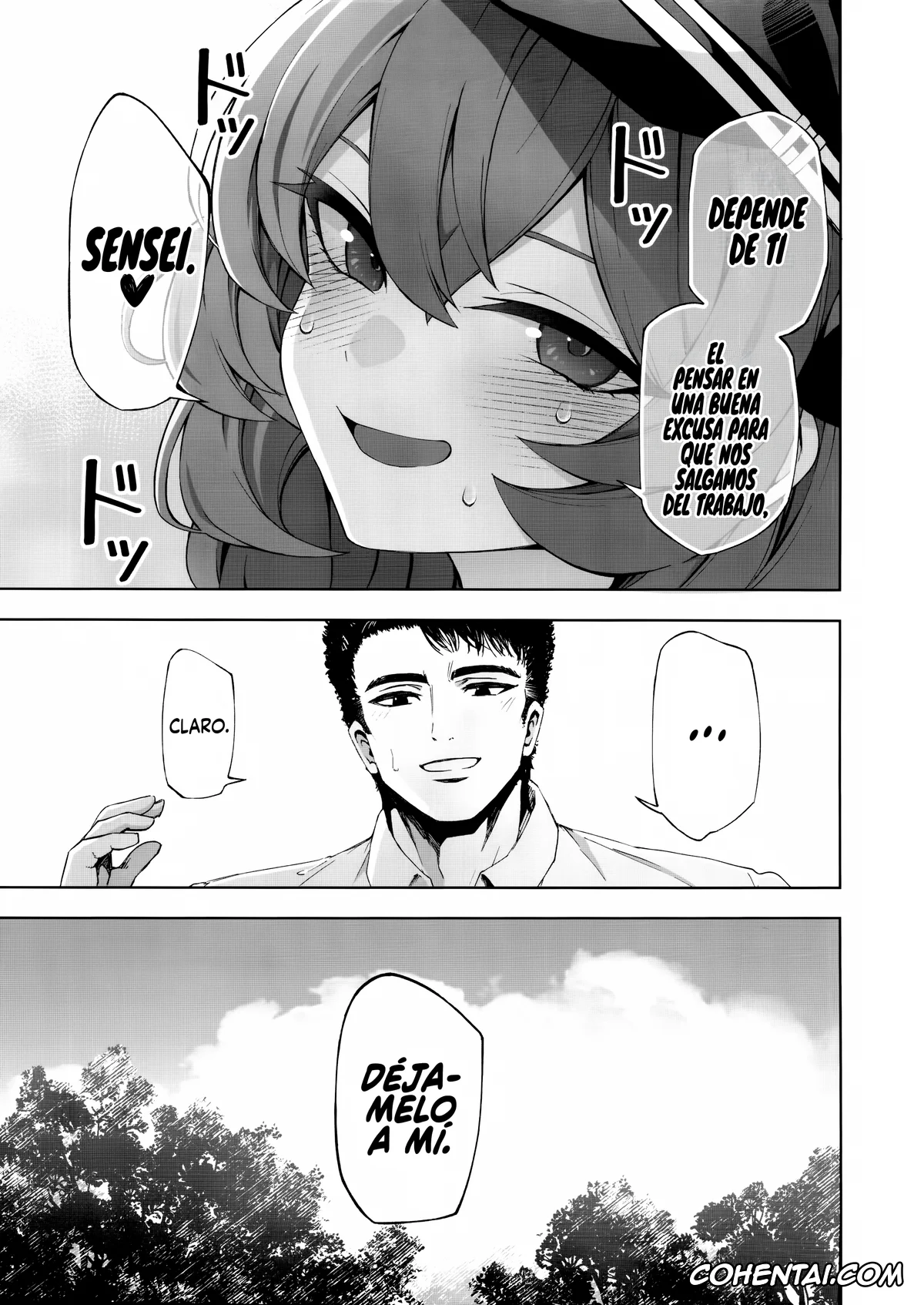 Blue Archive hentai, Iroha Natsume hentai, Sensei hentai, Iiwake wa Sochira de (Blue Archive), pagina 6