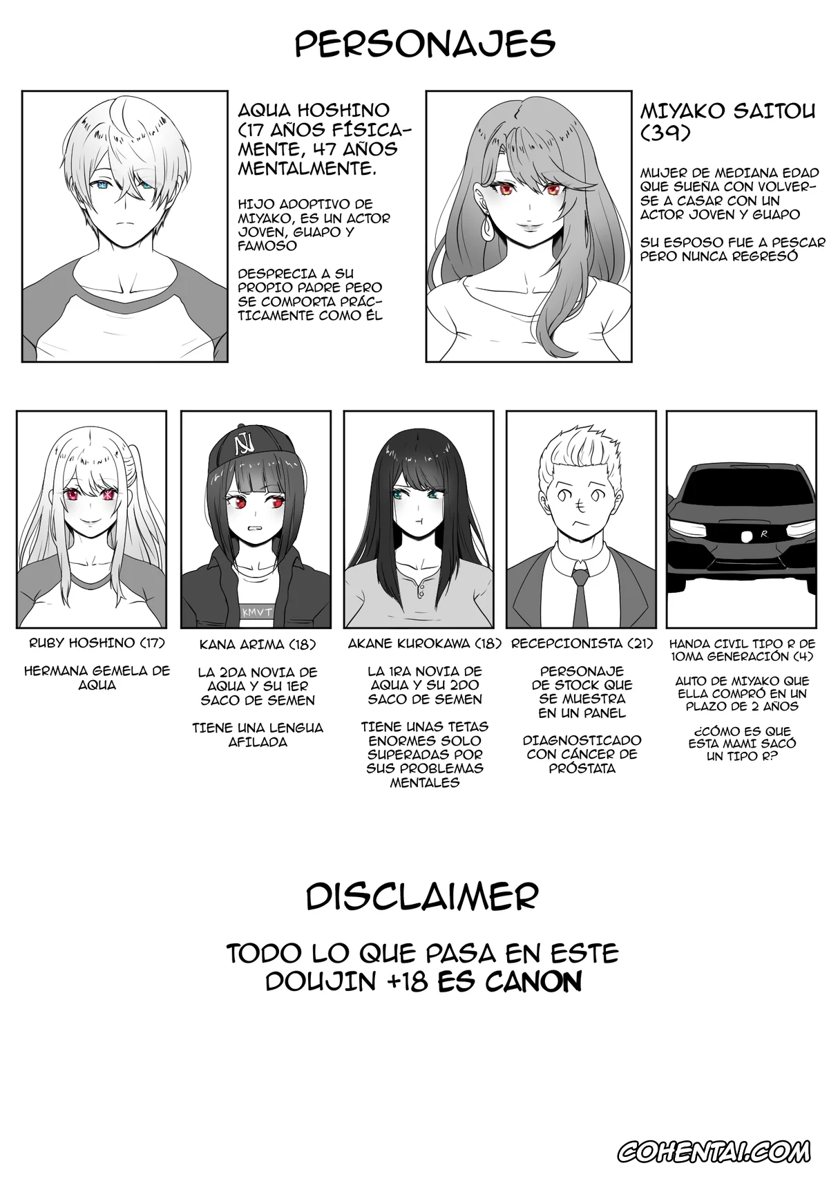 Oshi no Ko hentai, Aqua Hoshino hentai, Miyako Saitou hentai, ANAK PUNGUT (Oshi no Ko), pagina 3