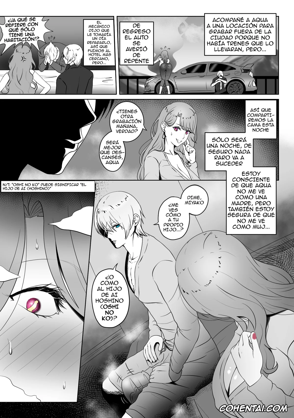 Oshi no Ko porno, Aqua Hoshino porno, Miyako Saitou porno, ANAK PUNGUT (Oshi no Ko), pagina 5