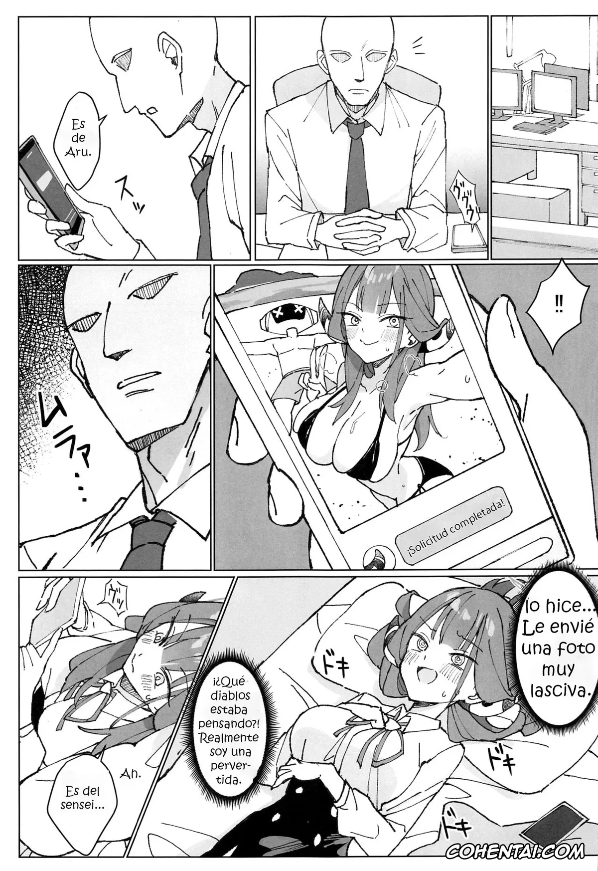 Blue Archive xxx, Aru Rikuhachima xxx, Rikuhachima Satsuei Nisshi (Blue Archive), pagina 4