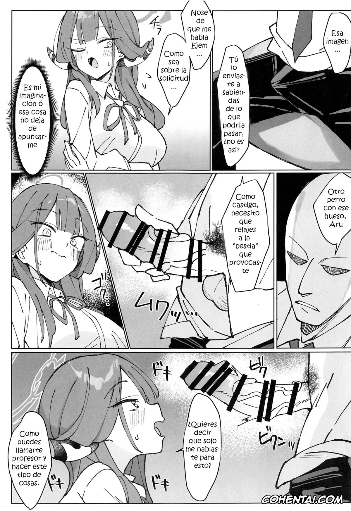 Blue Archive hentai, Aru Rikuhachima hentai, Rikuhachima Satsuei Nisshi (Blue Archive), pagina 6