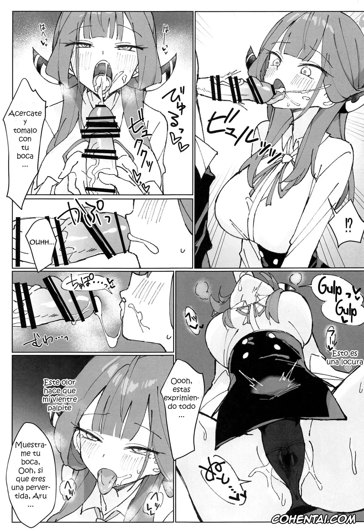 Blue Archive xxx, Aru Rikuhachima xxx, Rikuhachima Satsuei Nisshi (Blue Archive), pagina 10