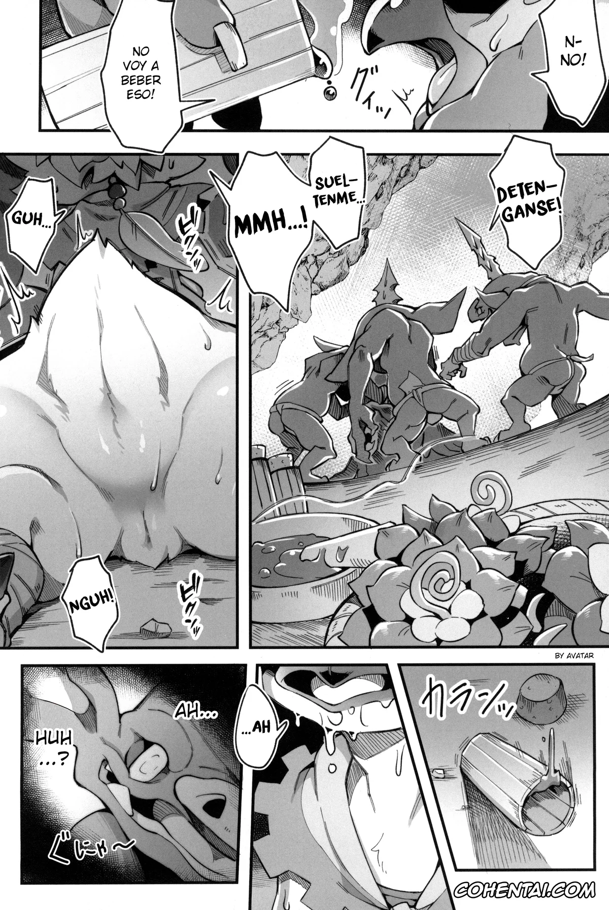 The Legend Of Zelda porno, Bokoblin porno, Link porno, Tulin porno, Bonjiri Confusion (The Legend of Zelda: Tears of the Kingdom), pagina 8