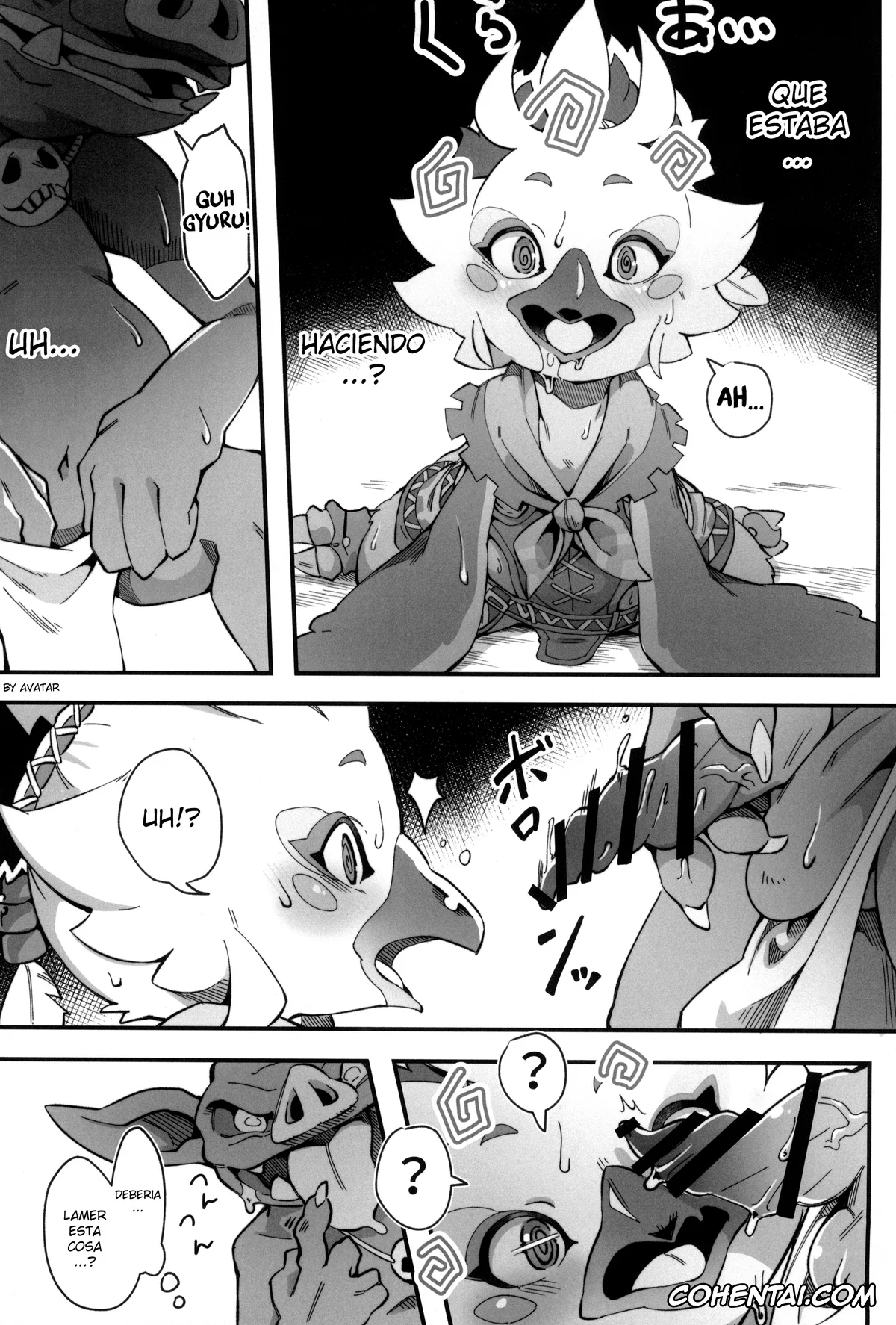 The Legend Of Zelda hentai, Bokoblin hentai, Link hentai, Tulin hentai, Bonjiri Confusion (The Legend of Zelda: Tears of the Kingdom), pagina 9