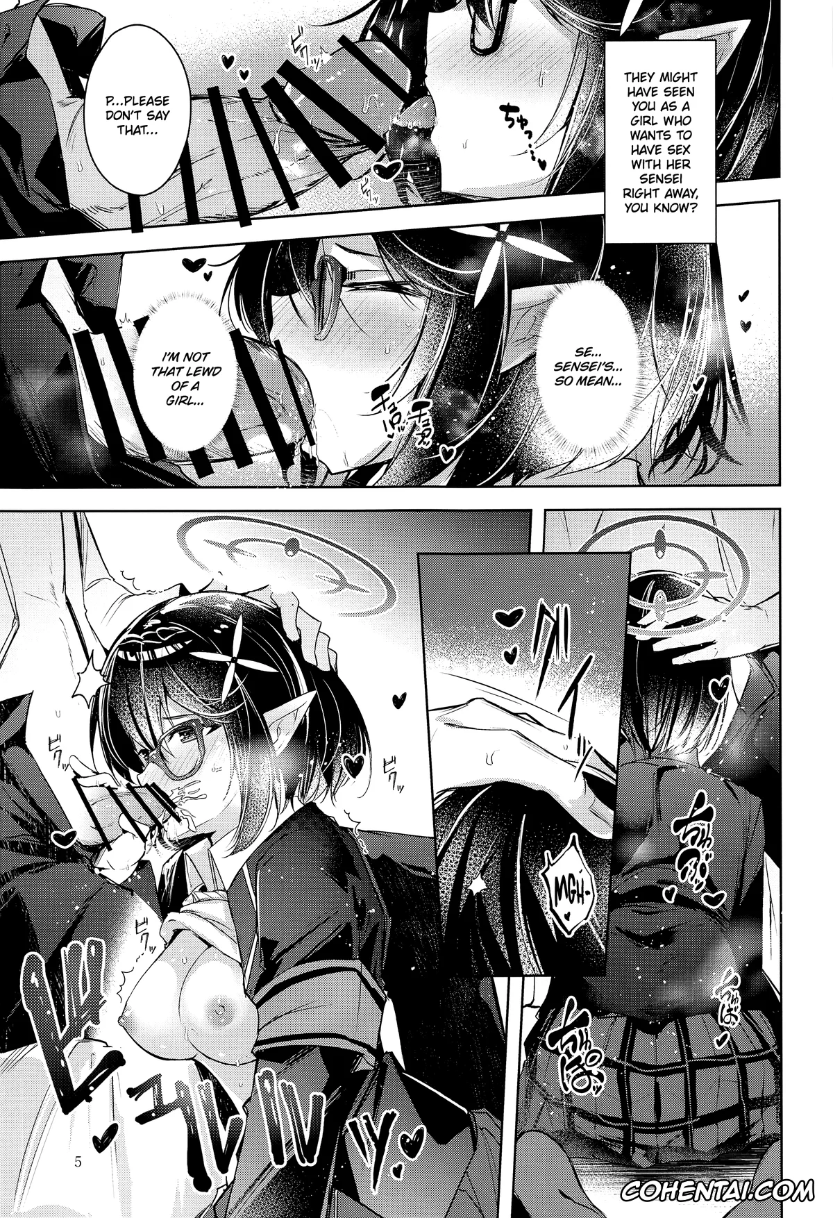 Blue Archive hentai, Ayane Okusora hentai, Sensei hentai, Warui Ko (Blue Archive), pagina 6