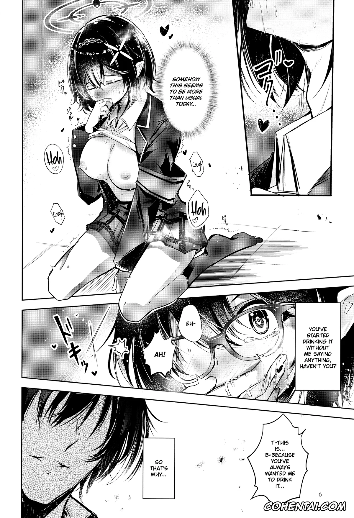 Blue Archive xxx, Ayane Okusora xxx, Sensei xxx, Warui Ko (Blue Archive), pagina 7