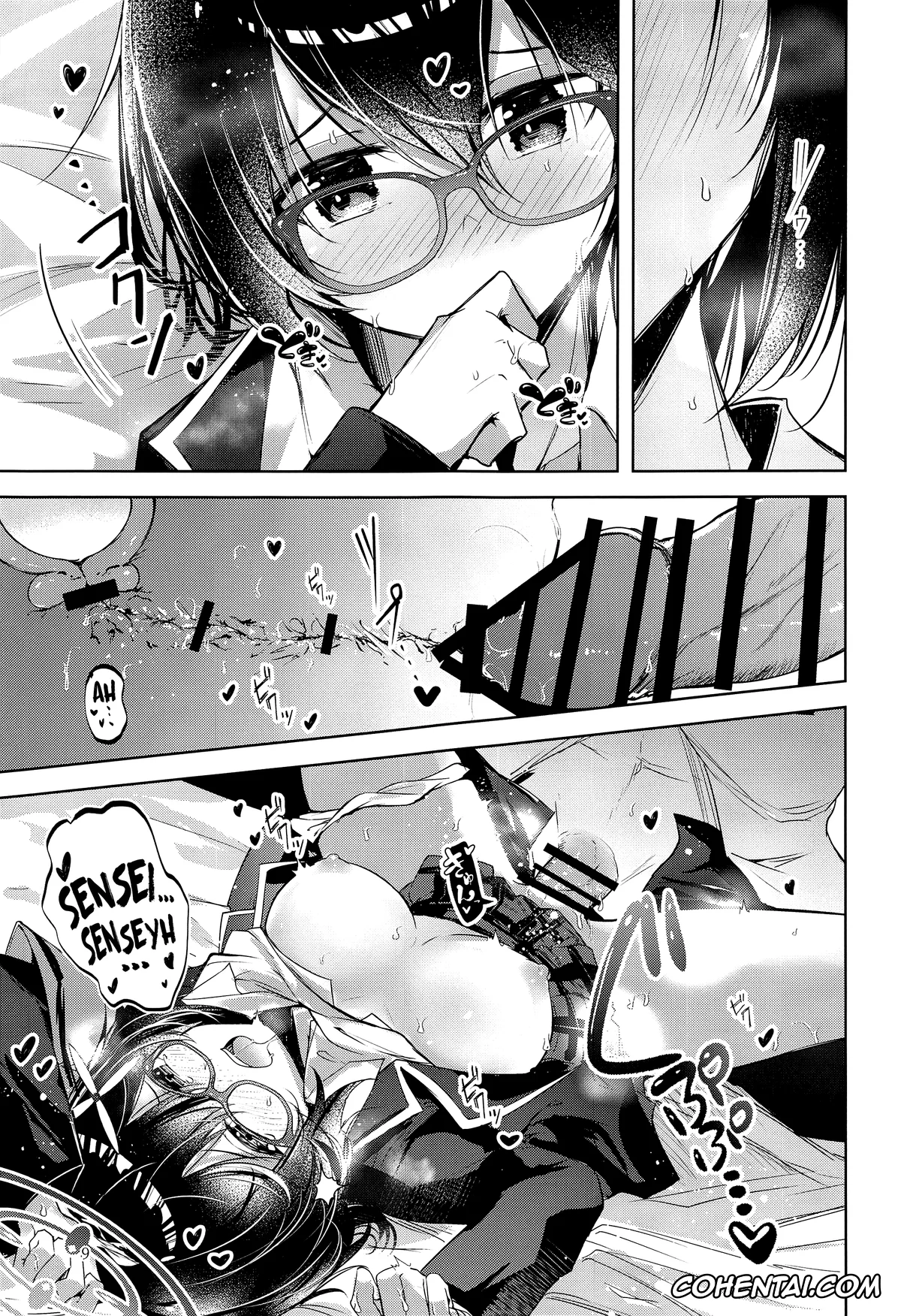 Blue Archive xxx, Ayane Okusora xxx, Sensei xxx, Warui Ko (Blue Archive), pagina 10