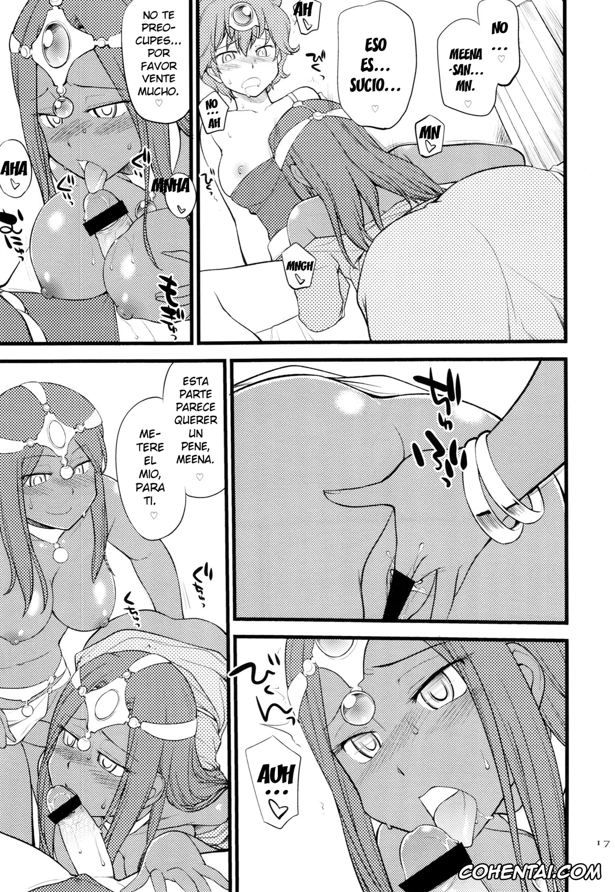Dragon Quest xxx, Maya xxx, Meena xxx, Sofia xxx, GanGan Ikou yo! (Dragon Quest IV), pagina 16