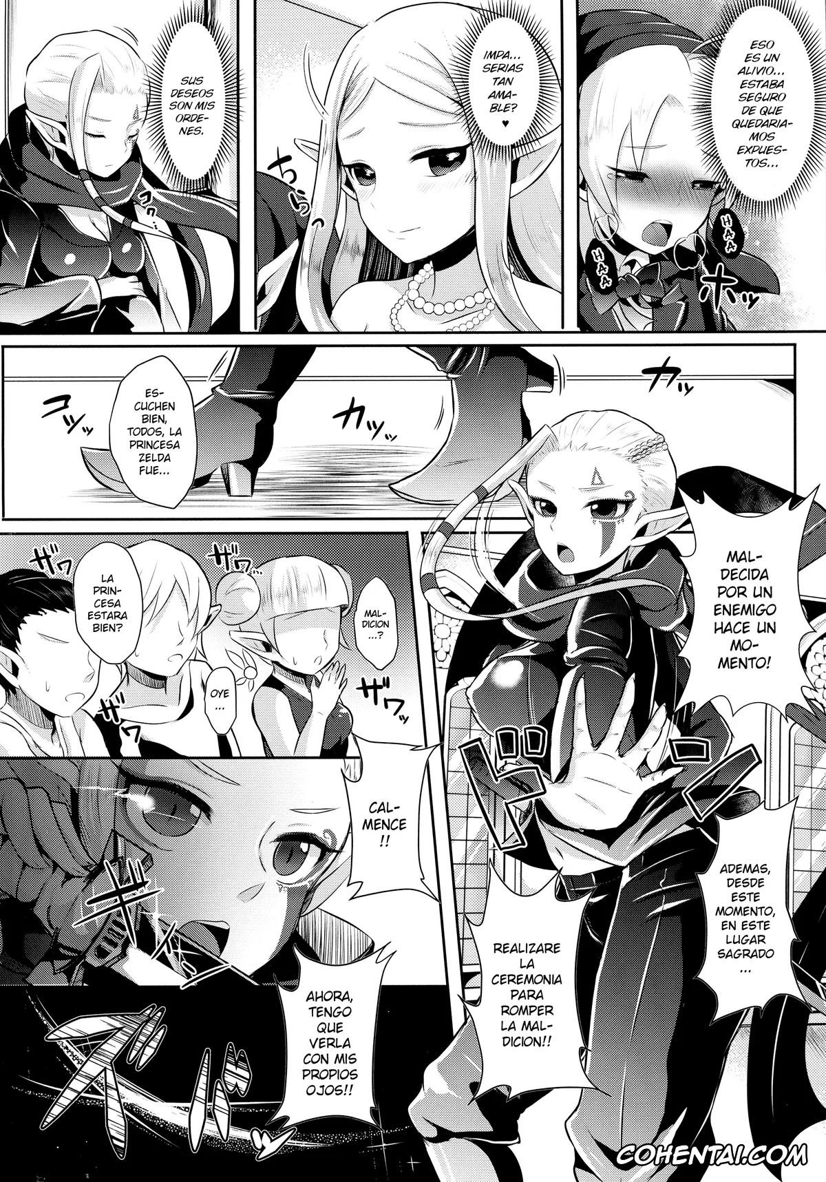 The Legend Of Zelda porno, Link porno, Princess Zelda porno, Futanari Zelda Hime to Dokidoki = Kekkonshiki (The Legend Of Zelda), pagina 14