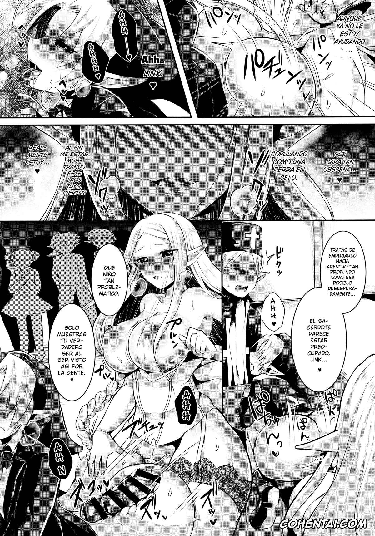 The Legend Of Zelda porno, Link porno, Princess Zelda porno, Futanari Zelda Hime to Dokidoki = Kekkonshiki (The Legend Of Zelda), pagina 20