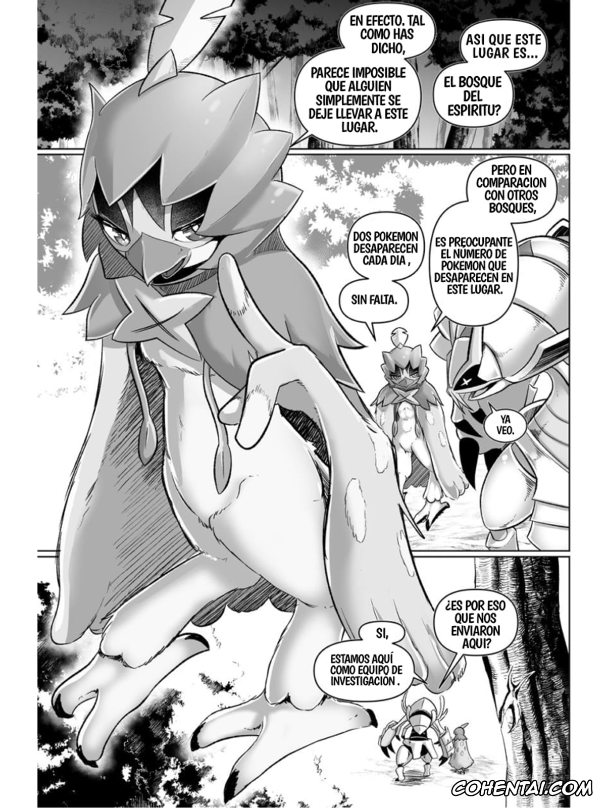 Pokemon | Pocket Monsters hentai, Decidueye hentai, Juna Dashi Hirenpatsu – Tragic Decidueye (Pokémon), pagina 3