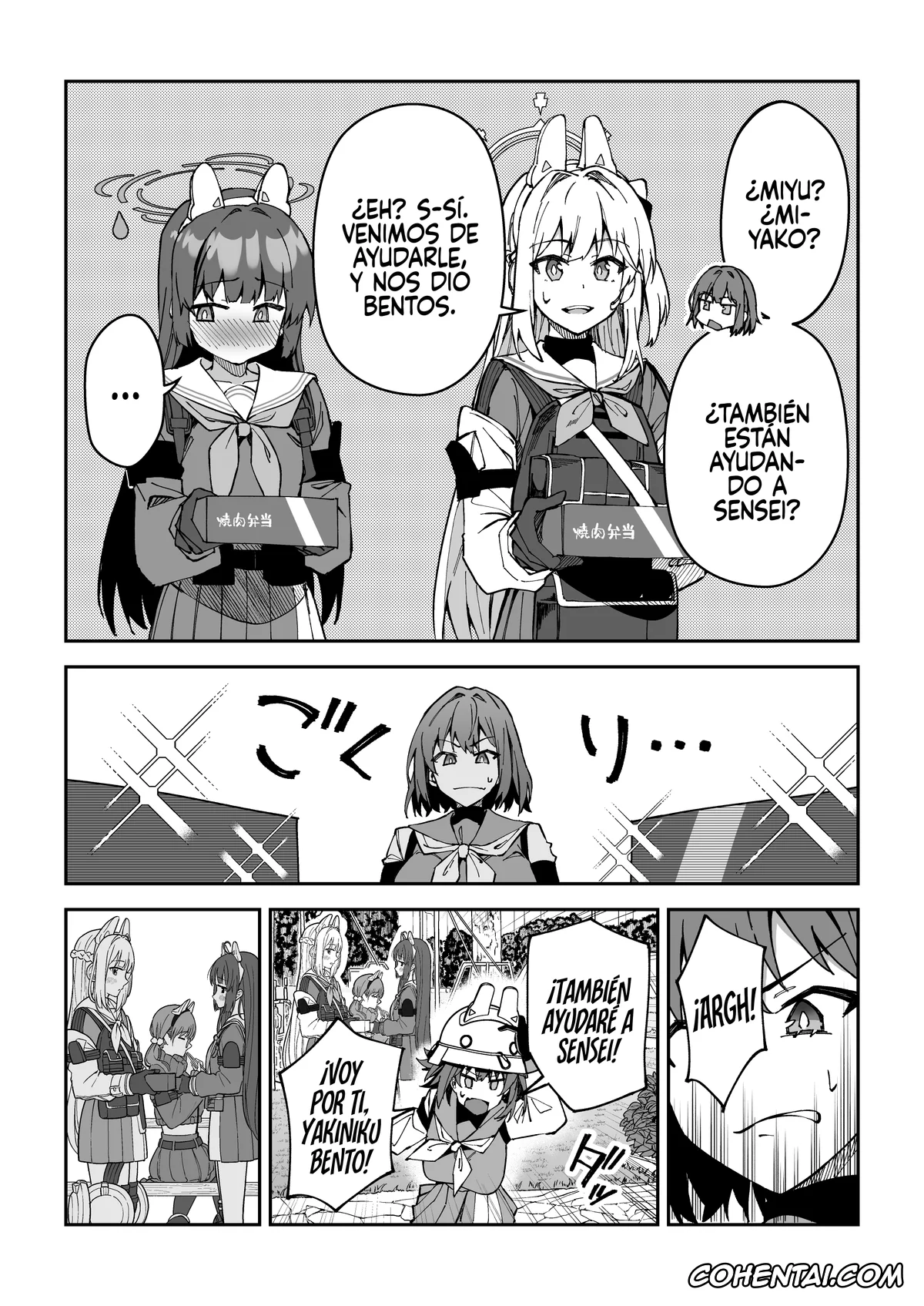 Blue Archive xxx, Saki Sorai xxx, Sensei xxx, Yokujou Usagi no Shokuryou Choutatsu Sakusen (Blue Archive), pagina 7