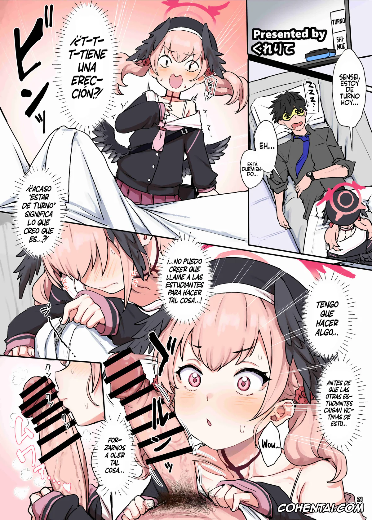 Blue Archive xxx, Sensei xxx, Yuuka Hayase xxx, BluArch Icha Love Ero Goudou «Zetsurin Taisai» (Blue Archive), pagina 10