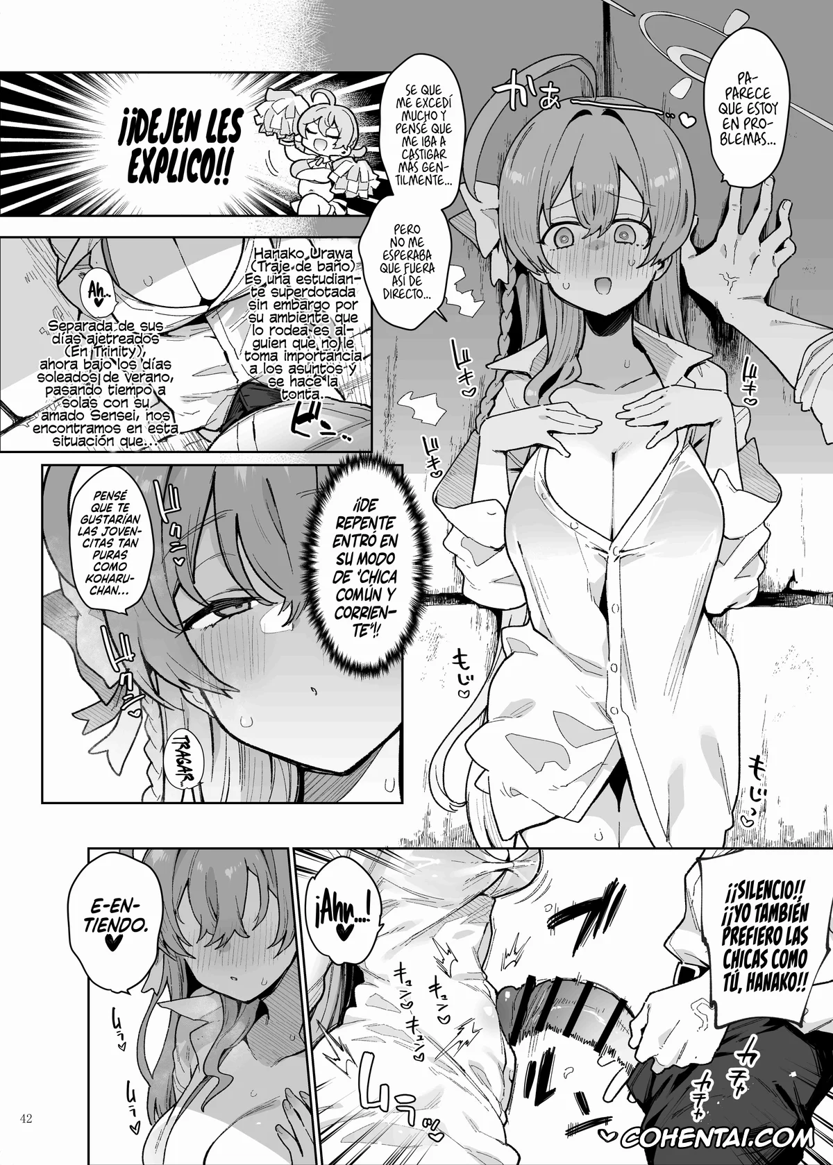 Blue Archive xxx, Sensei xxx, Yuuka Hayase xxx, BluArch Icha Love Ero Goudou «Zetsurin Taisai» (Blue Archive), pagina 19