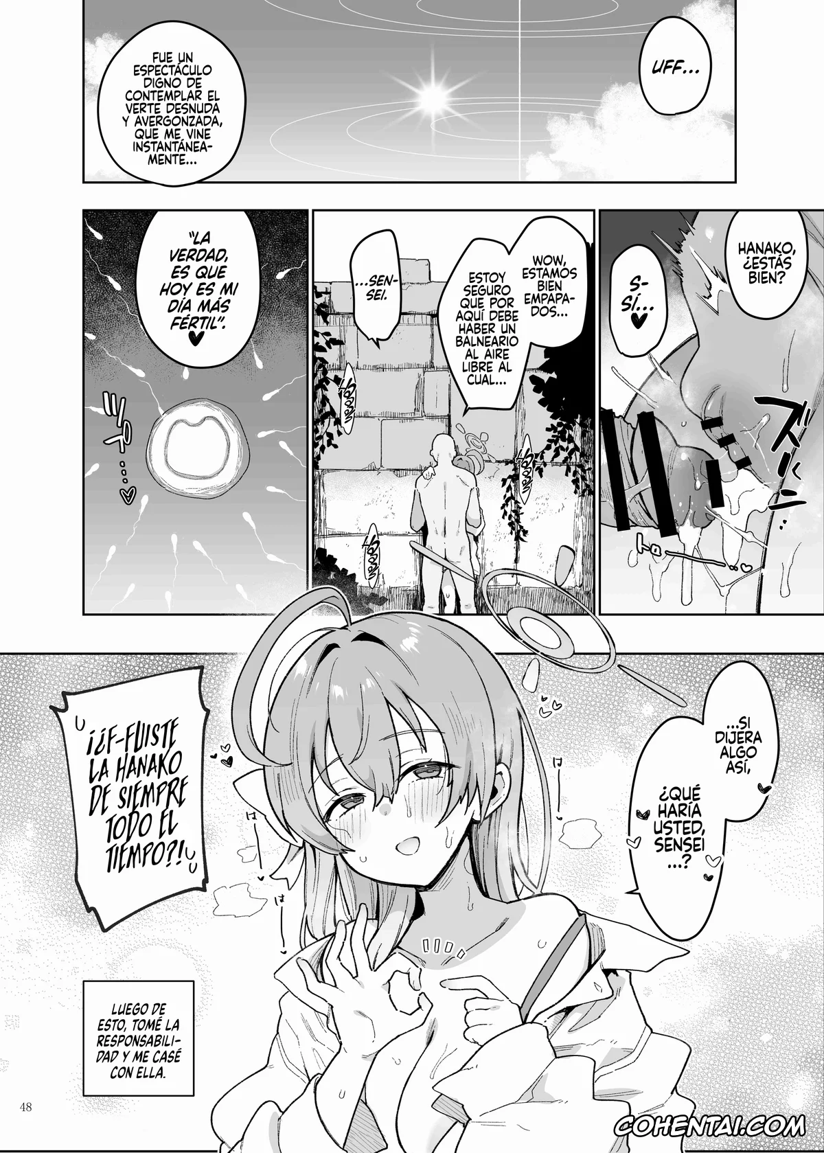 Blue Archive xxx, Sensei xxx, Yuuka Hayase xxx, BluArch Icha Love Ero Goudou «Zetsurin Taisai» (Blue Archive), pagina 25