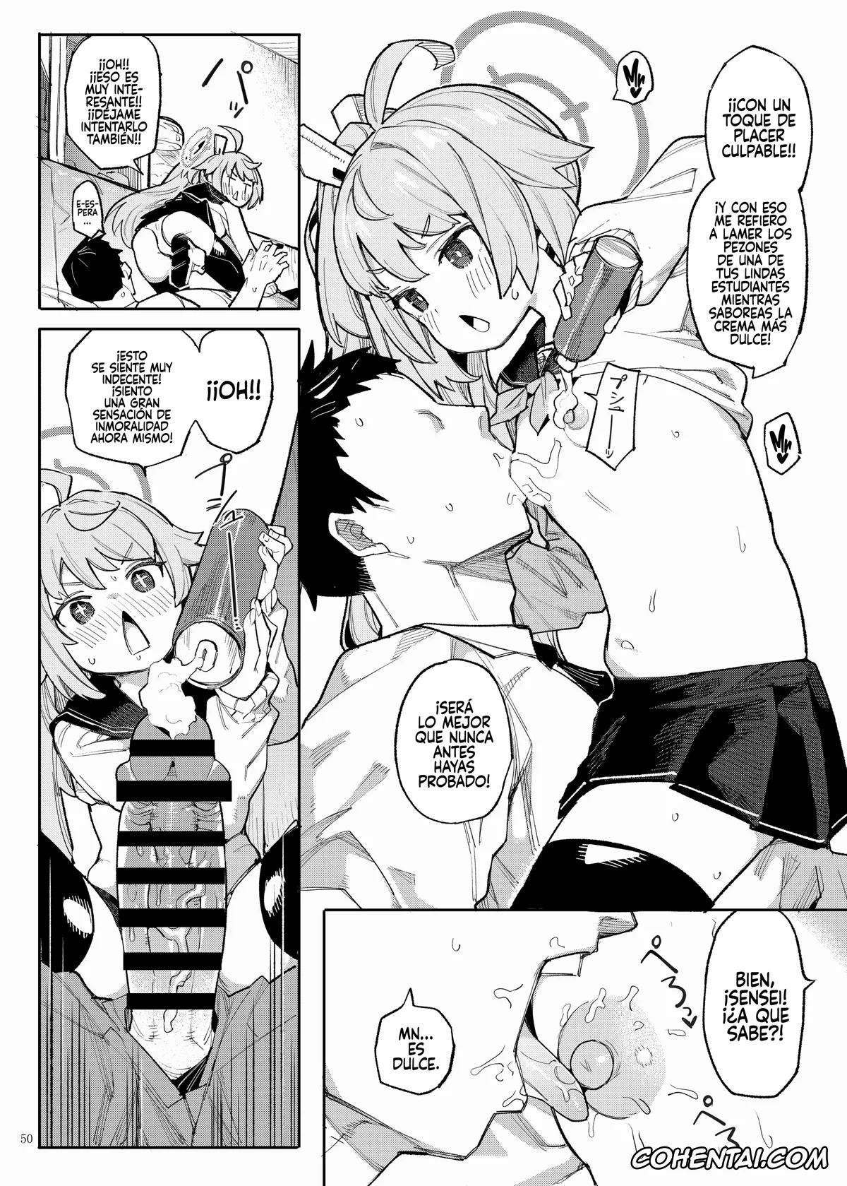 Blue Archive hentai, Sensei hentai, Yuuka Hayase hentai, BluArch Icha Love Ero Goudou «Zetsurin Taisai» (Blue Archive), pagina 27
