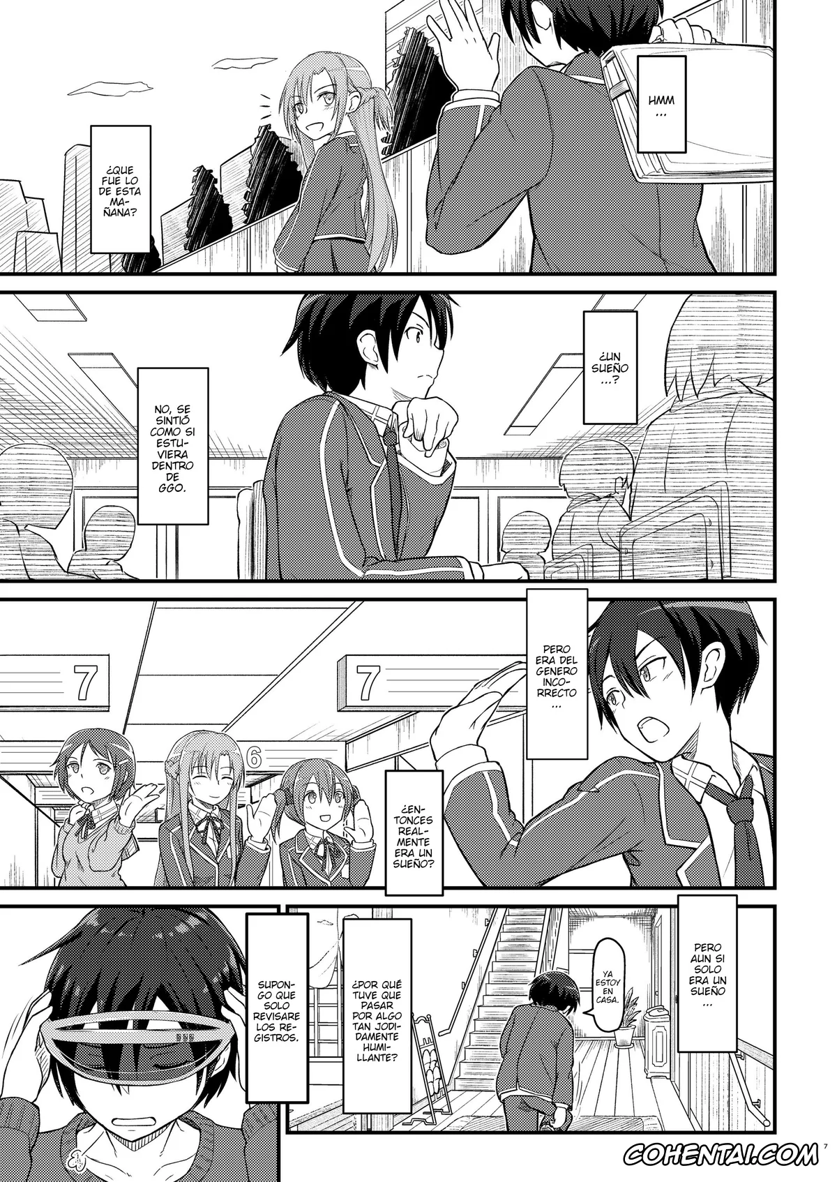 Sword Art Online porno, Kazuto Kirigaya | Kirito porno, Kiriko Route Another #01 ~Kousoku Denma Shojo Soushitsu Hen~ (Sword Art Online), pagina 5
