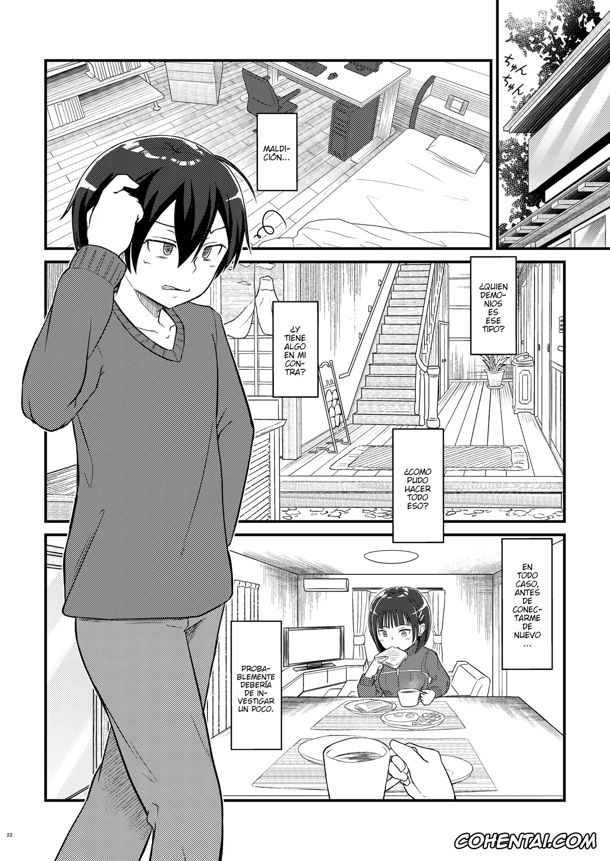 Sword Art Online porno, Kazuto Kirigaya | Kirito porno, Kiriko Route Another #01 ~Kousoku Denma Shojo Soushitsu Hen~ (Sword Art Online), pagina 20