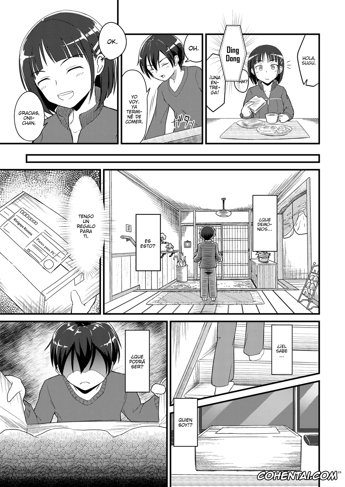 Sword Art Online hentai, Kazuto Kirigaya | Kirito hentai, Kiriko Route Another #01 ~Kousoku Denma Shojo Soushitsu Hen~ (Sword Art Online), pagina 21