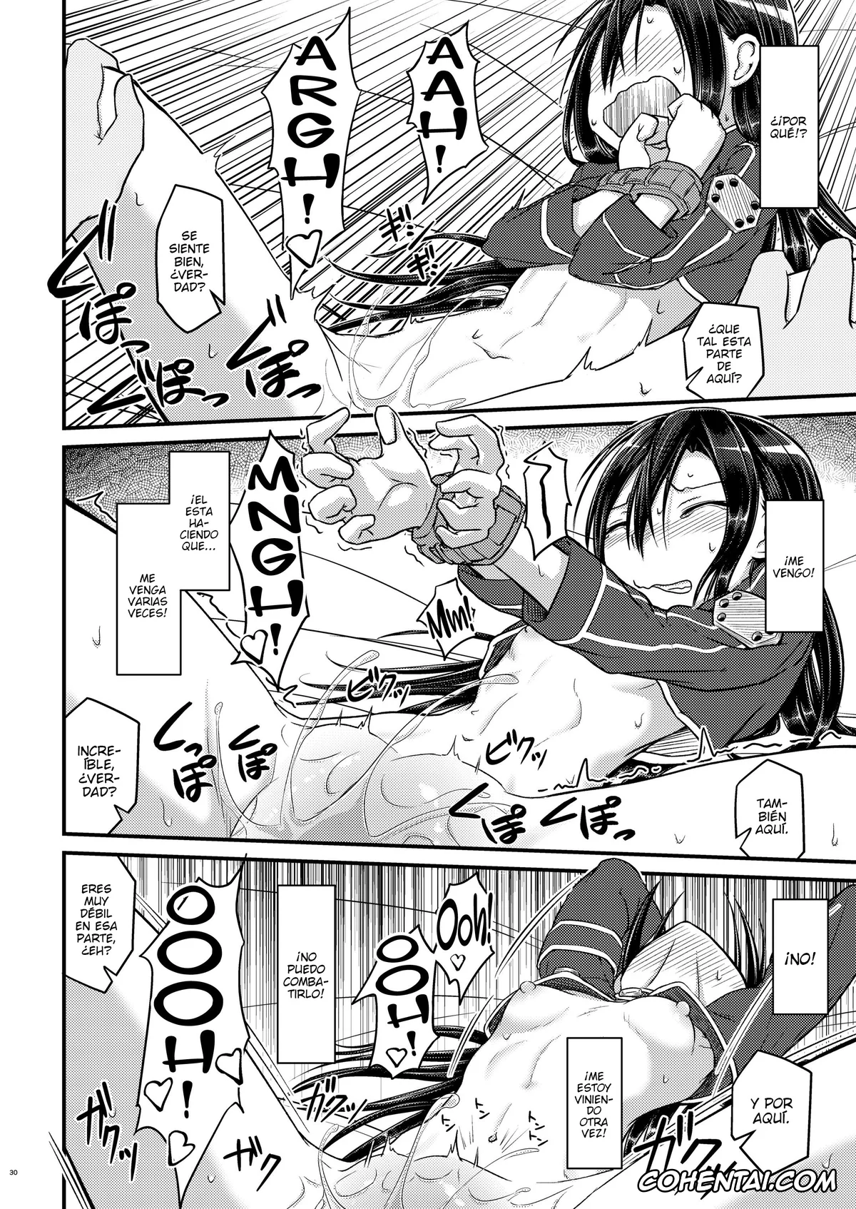 Sword Art Online xxx, Kazuto Kirigaya | Kirito xxx, Kiriko Route Another #01 ~Kousoku Denma Shojo Soushitsu Hen~ (Sword Art Online), pagina 28