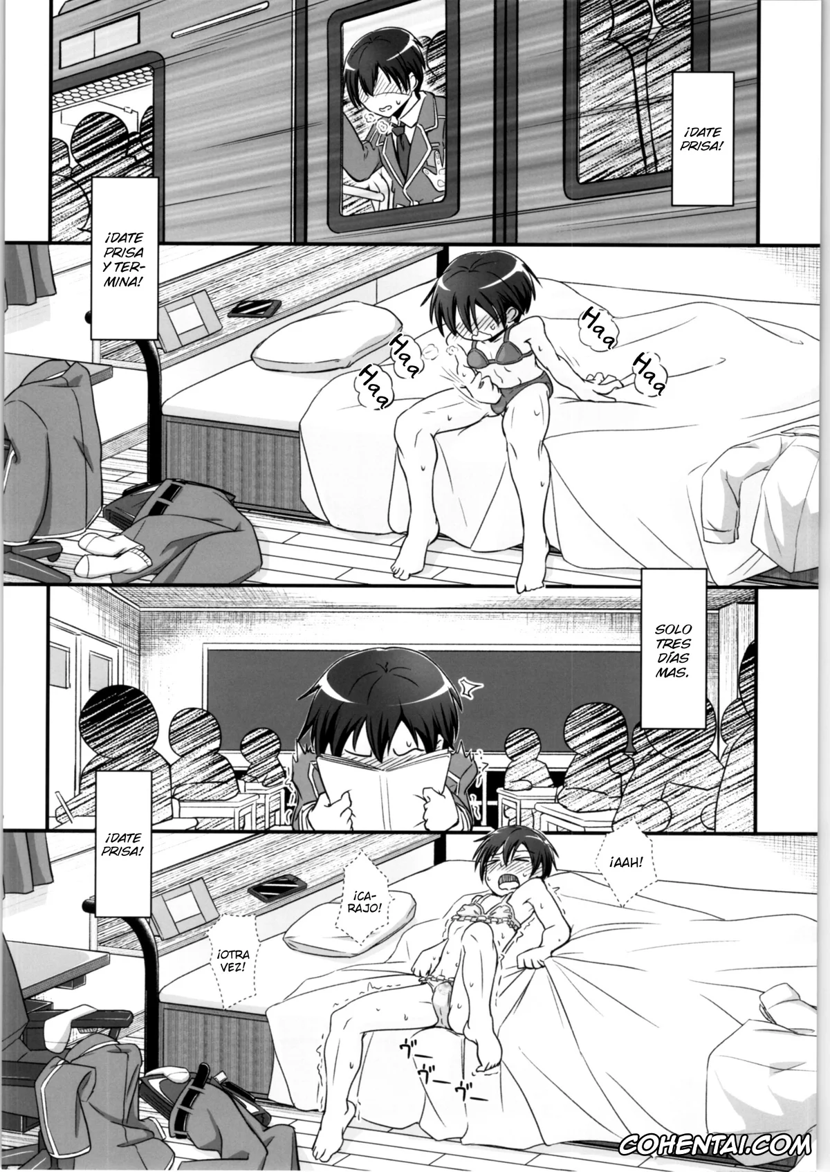 Sword Art Online xxx, Kazuto Kirigaya | Kirito xxx, Kiriko Route Another #02 ~Shitagi Josou Jii Kyouyou Hen~ (Sword Art Online), pagina 19