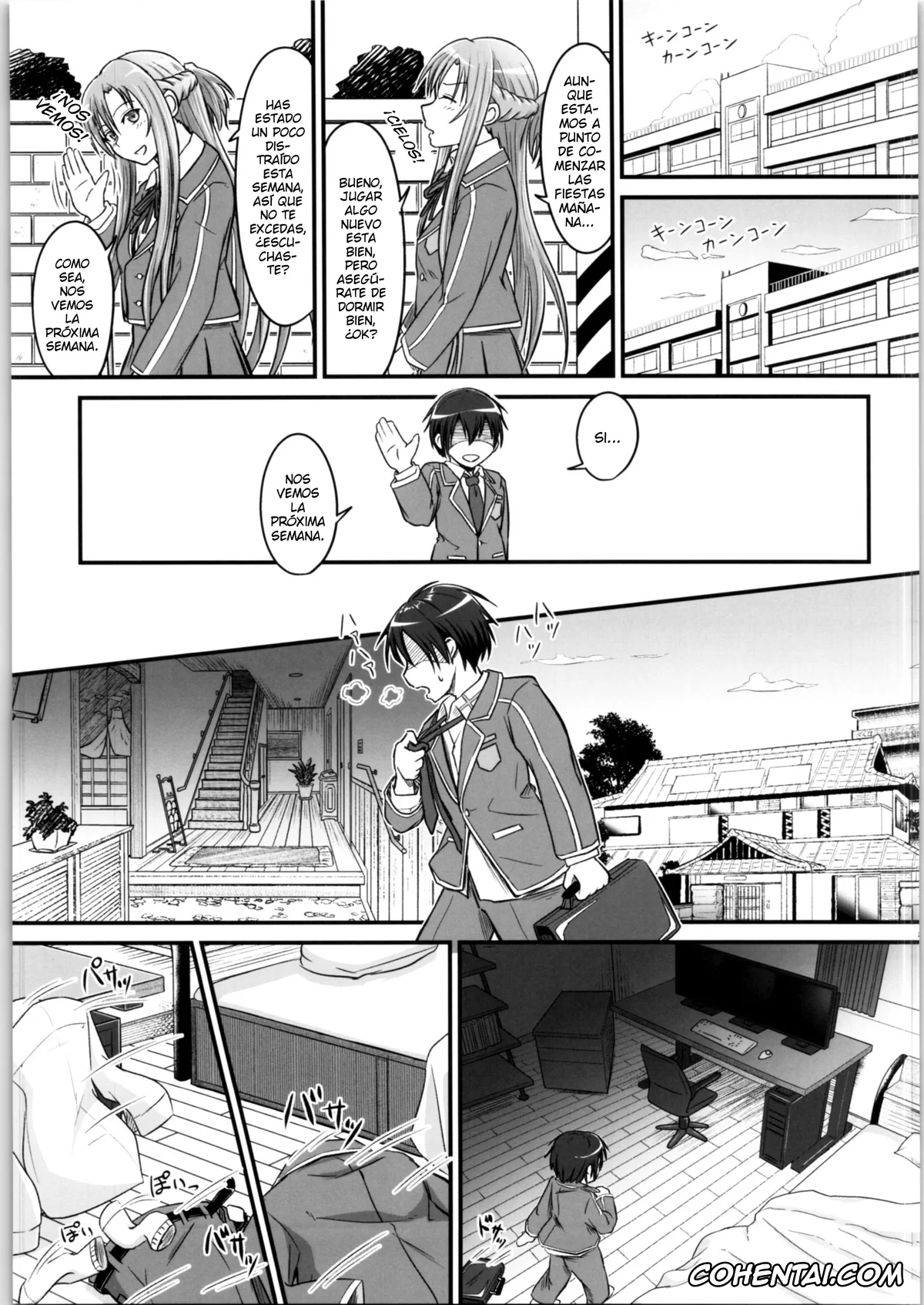 Sword Art Online xxx, Kazuto Kirigaya | Kirito xxx, Kiriko Route Another #02 ~Shitagi Josou Jii Kyouyou Hen~ (Sword Art Online), pagina 22