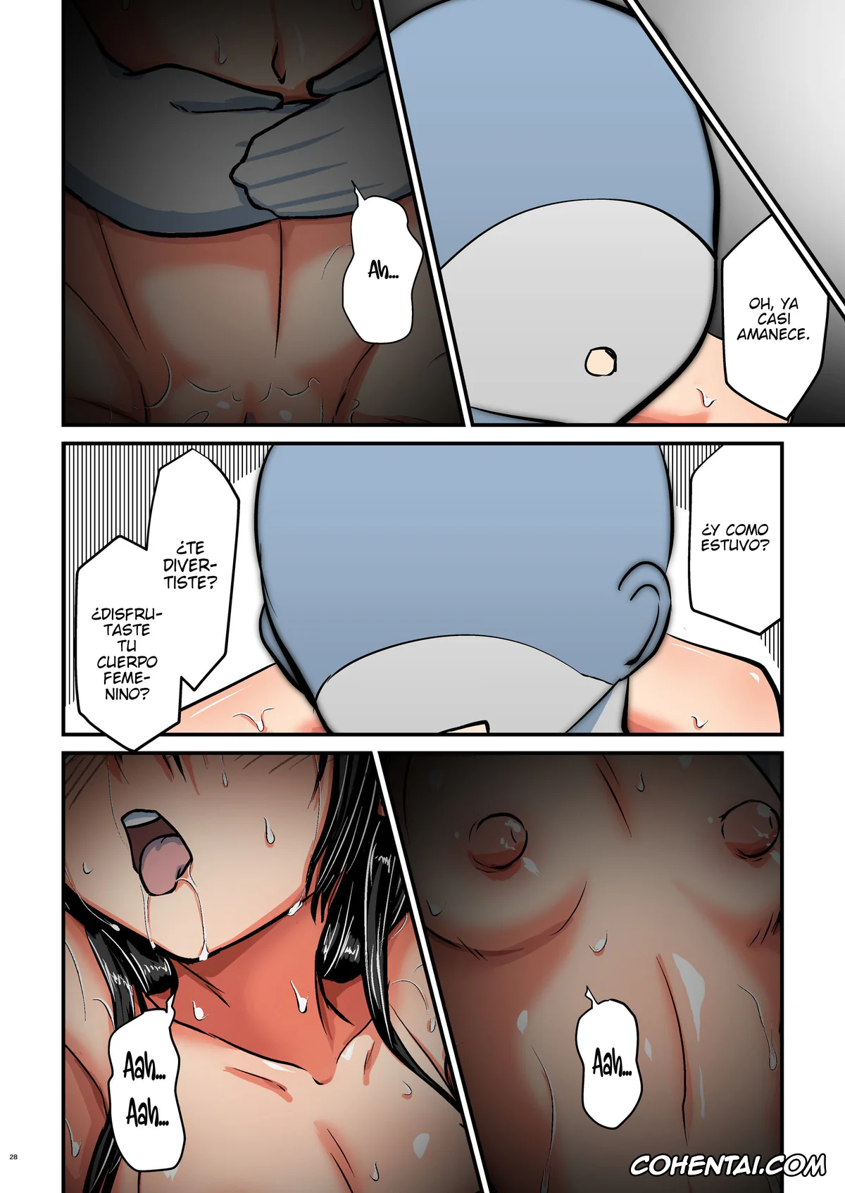 Sword Art Online xxx, Kazuto Kirigaya | Kirito xxx, Kiriko Route Another #04 ~Nyotai Seikan Poruchio Kaihatsu Hen~ (Sword Art Online), pagina 28