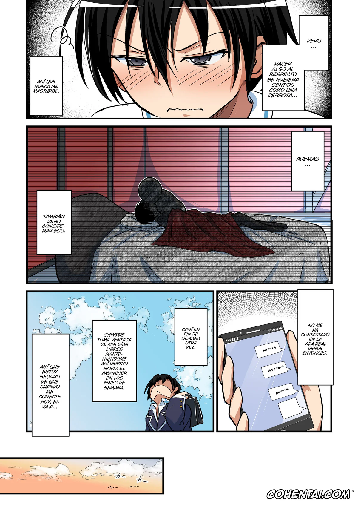 Sword Art Online hentai, Kazuto Kirigaya | Kirito hentai, Kiriko Route Another #06 ~Nyotai Kanraku SAO Cos Ryoujoku Hen~ (Sword Art Online), pagina 9
