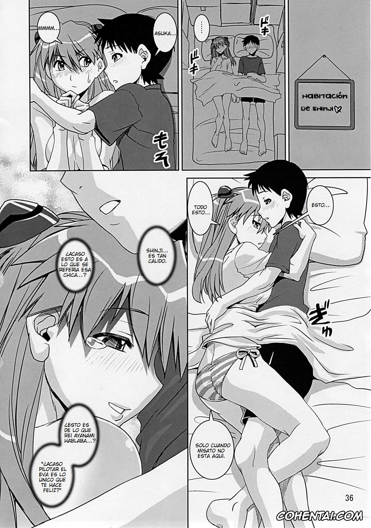 Neon Genesis Evangelion porno, Asuka Langley Soryu porno, Shinji Ikari porno, Eva Shiki (Neon Genesis Evangelion), pagina 35