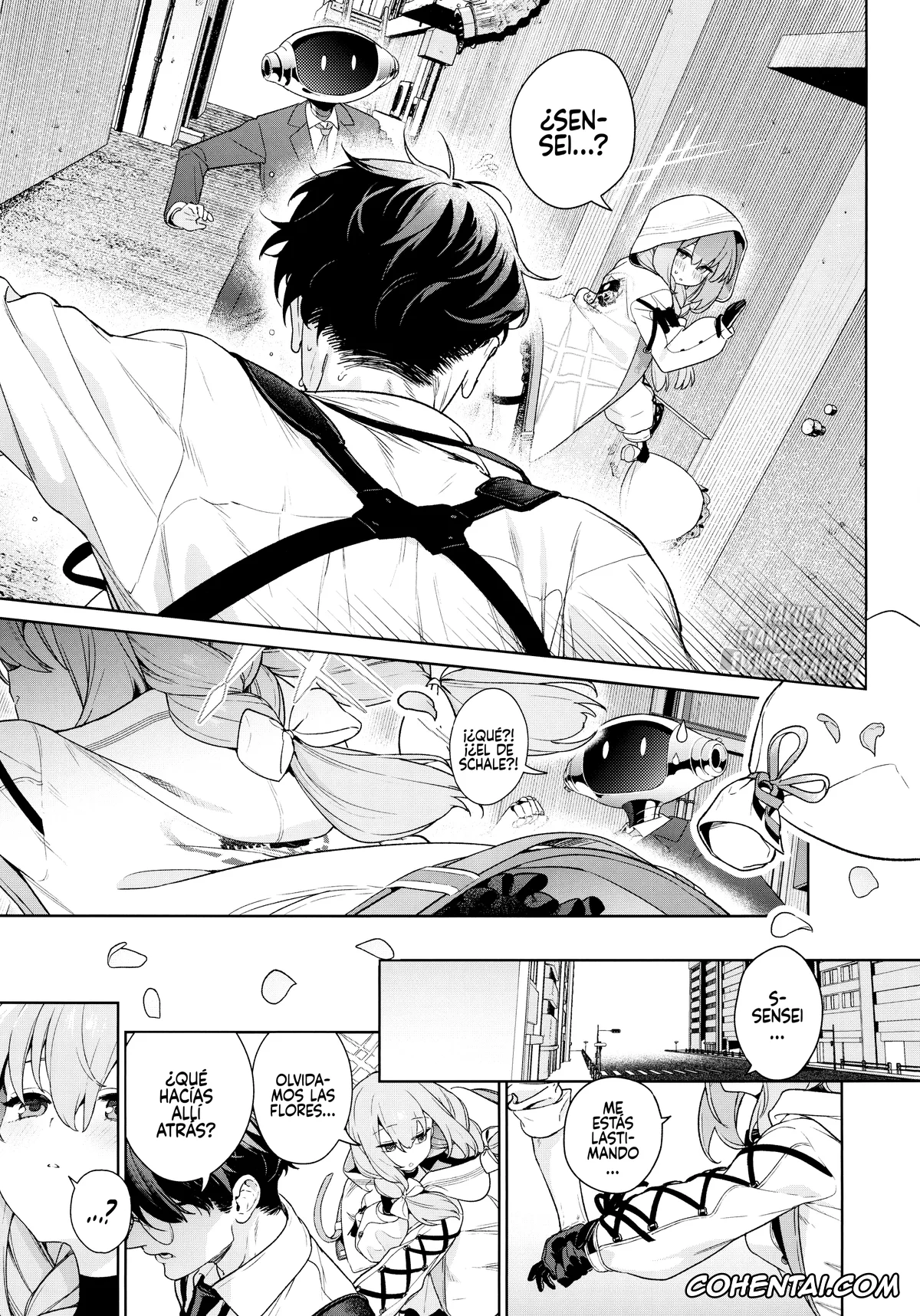 Blue Archive hentai, Atsuko Hakari hentai, Sensei hentai, Oshiete, Sensei (Blue Archive), pagina 6
