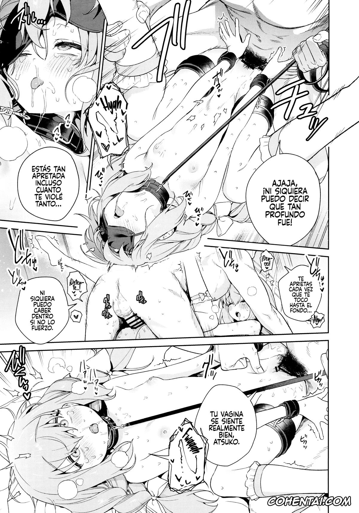 Blue Archive xxx, Atsuko Hakari xxx, Sensei xxx, Oshiete, Sensei (Blue Archive), pagina 34
