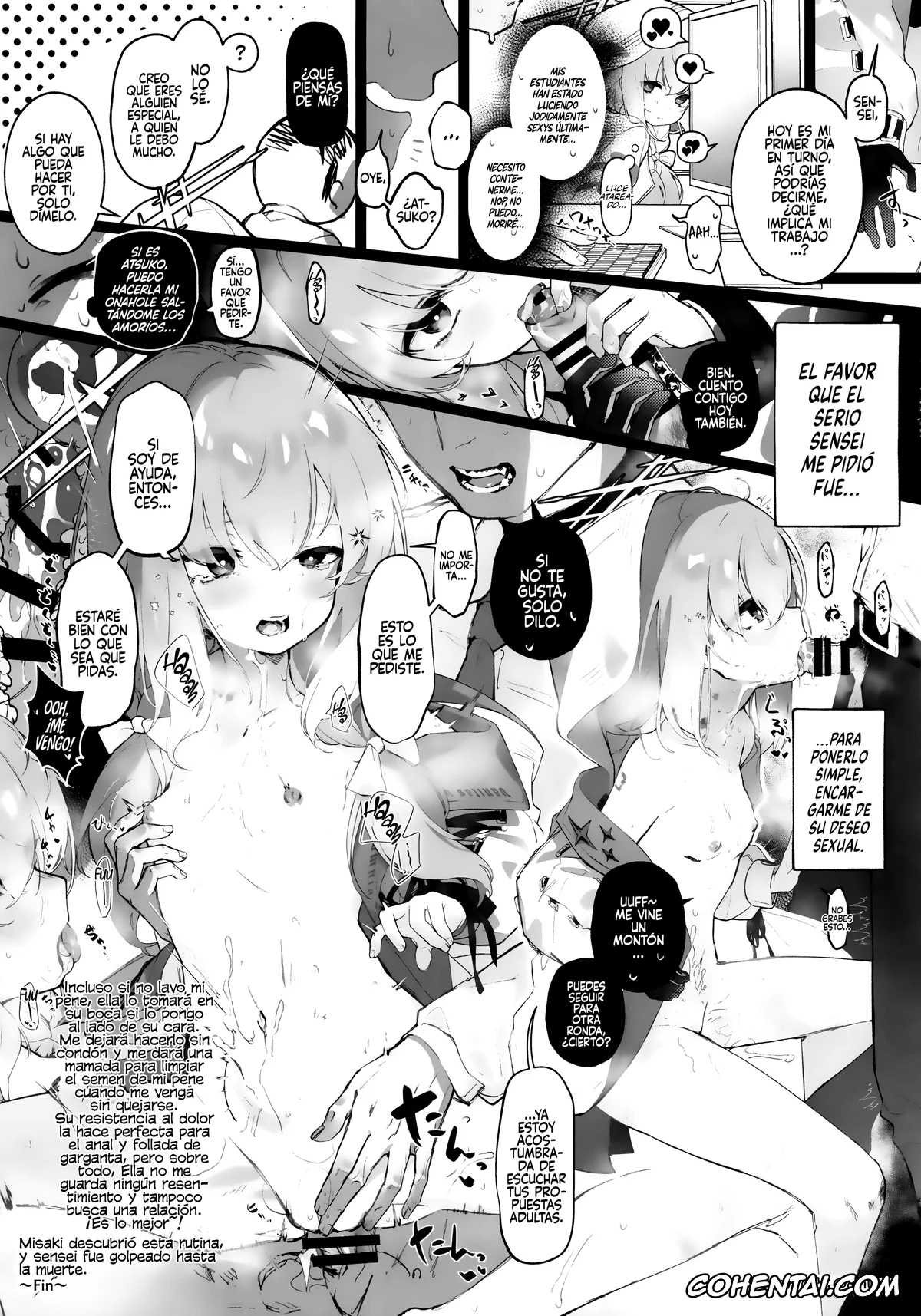 Blue Archive hentai, Atsuko Hakari hentai, Sensei hentai, Oshiete, Sensei (Blue Archive), pagina 42