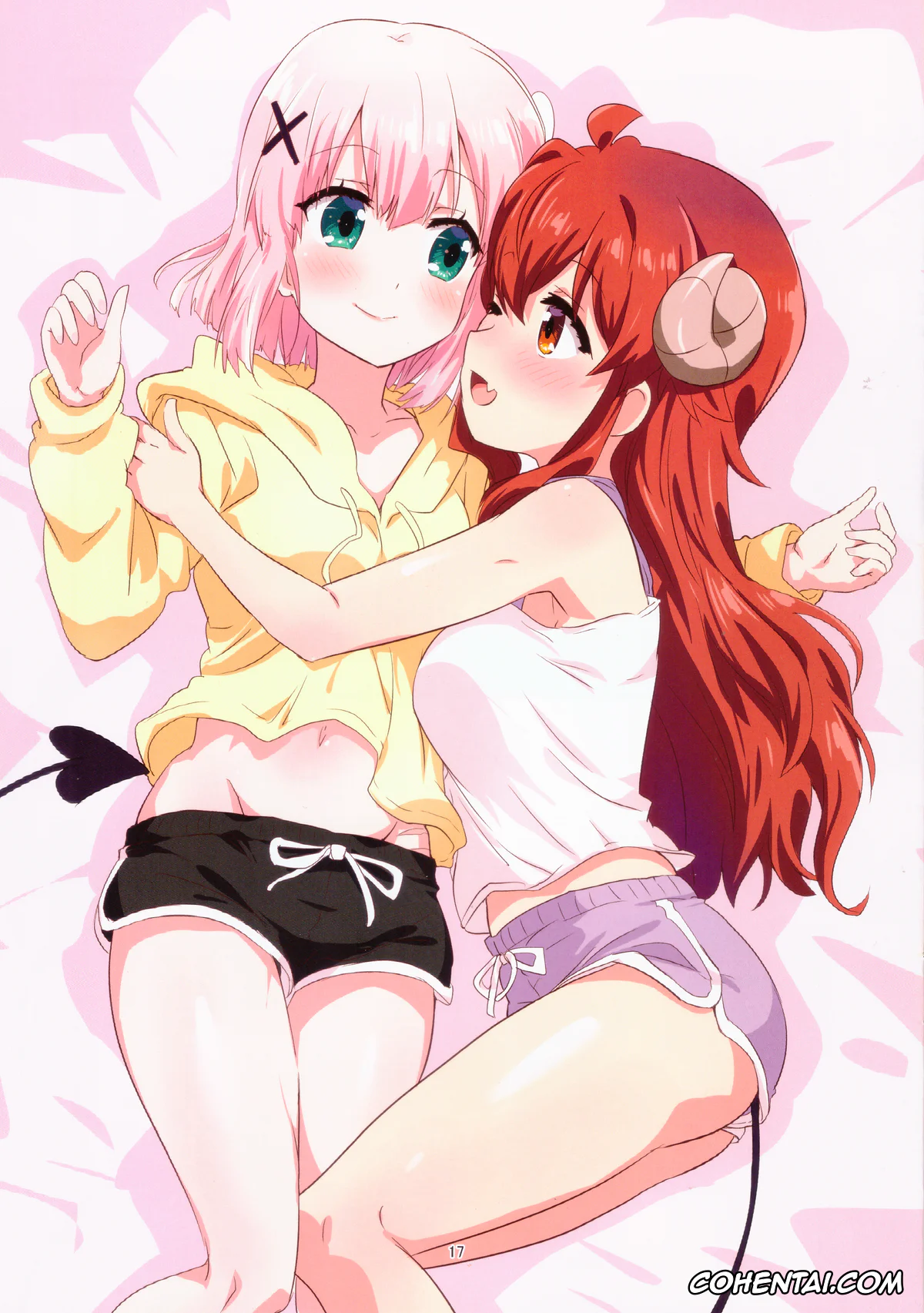 Machikado Mazoku | The Demon Girl Next Door xxx, Momo Chiyoda xxx, Yuko Yoshida | Shamiko xxx, Colorful Mazoku XXX (Machikado Mazoku), pagina 13