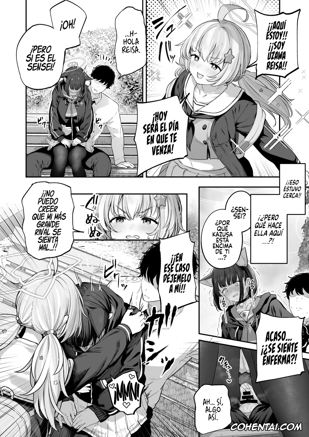 Blue Archive hentai, Kazusa Kyouyama hentai, Reisa Uzawa hentai, Sensei hentai, Tokoton Yacchau Kyouyama Kazusa (Blue Archive), pagina 30