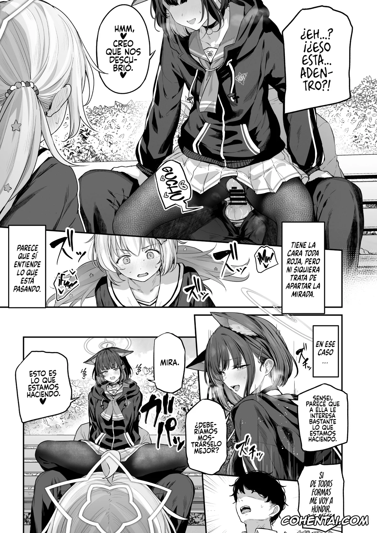Blue Archive hentai, Kazusa Kyouyama hentai, Reisa Uzawa hentai, Sensei hentai, Tokoton Yacchau Kyouyama Kazusa (Blue Archive), pagina 33