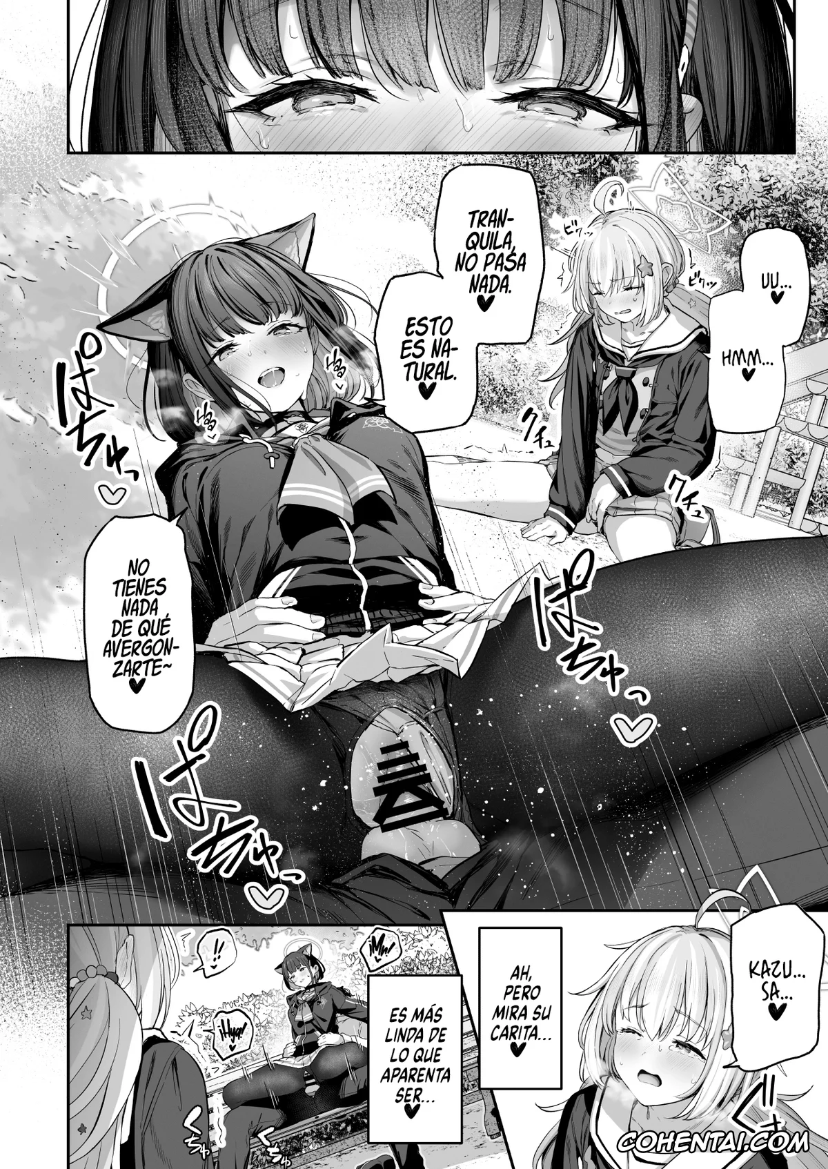 Blue Archive hentai, Kazusa Kyouyama hentai, Reisa Uzawa hentai, Sensei hentai, Tokoton Yacchau Kyouyama Kazusa (Blue Archive), pagina 36