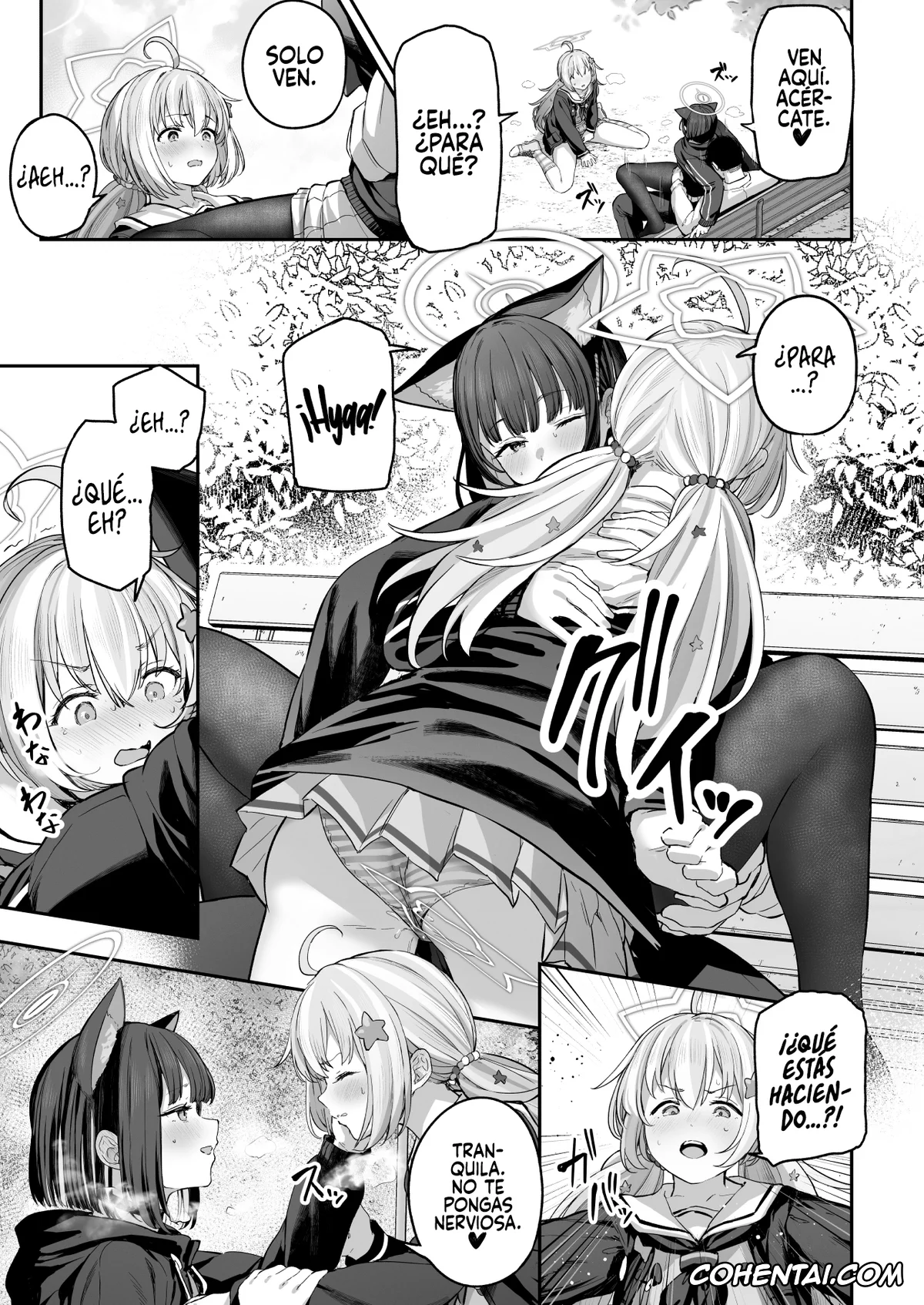 Blue Archive xxx, Kazusa Kyouyama xxx, Reisa Uzawa xxx, Sensei xxx, Tokoton Yacchau Kyouyama Kazusa (Blue Archive), pagina 37