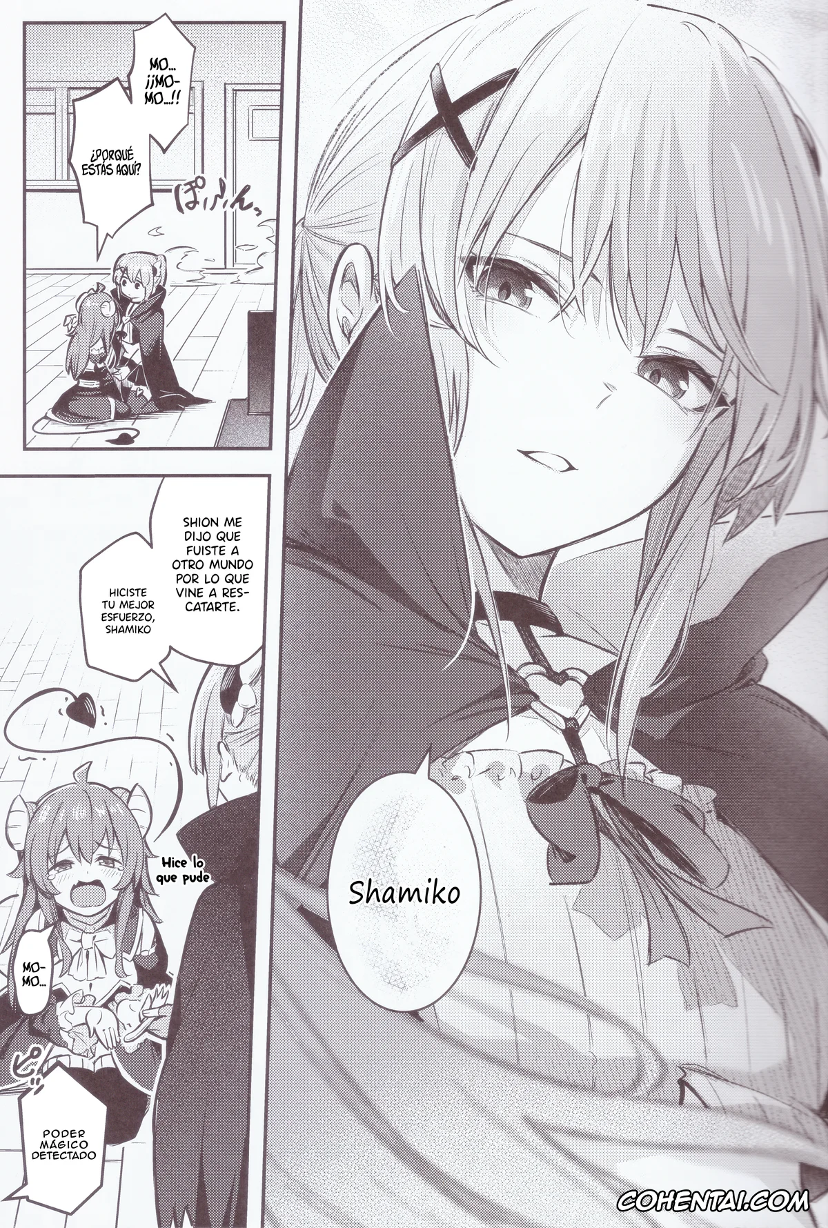 Machikado Mazoku | The Demon Girl Next Door xxx, Momo Chiyoda xxx, Yuko Yoshida | Shamiko xxx, Mazoku wa Shukuteki to Nakayoshi Shinai to Derarenai Heya ni, Tojikomerarete Shimatta! (Machikado Mazoku), pagina 10