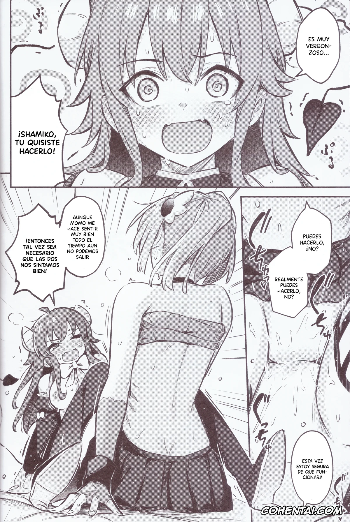 Machikado Mazoku | The Demon Girl Next Door hentai, Momo Chiyoda hentai, Yuko Yoshida | Shamiko hentai, Mazoku wa Shukuteki to Nakayoshi Shinai to Derarenai Heya ni, Tojikomerarete Shimatta! (Machikado Mazoku), pagina 27